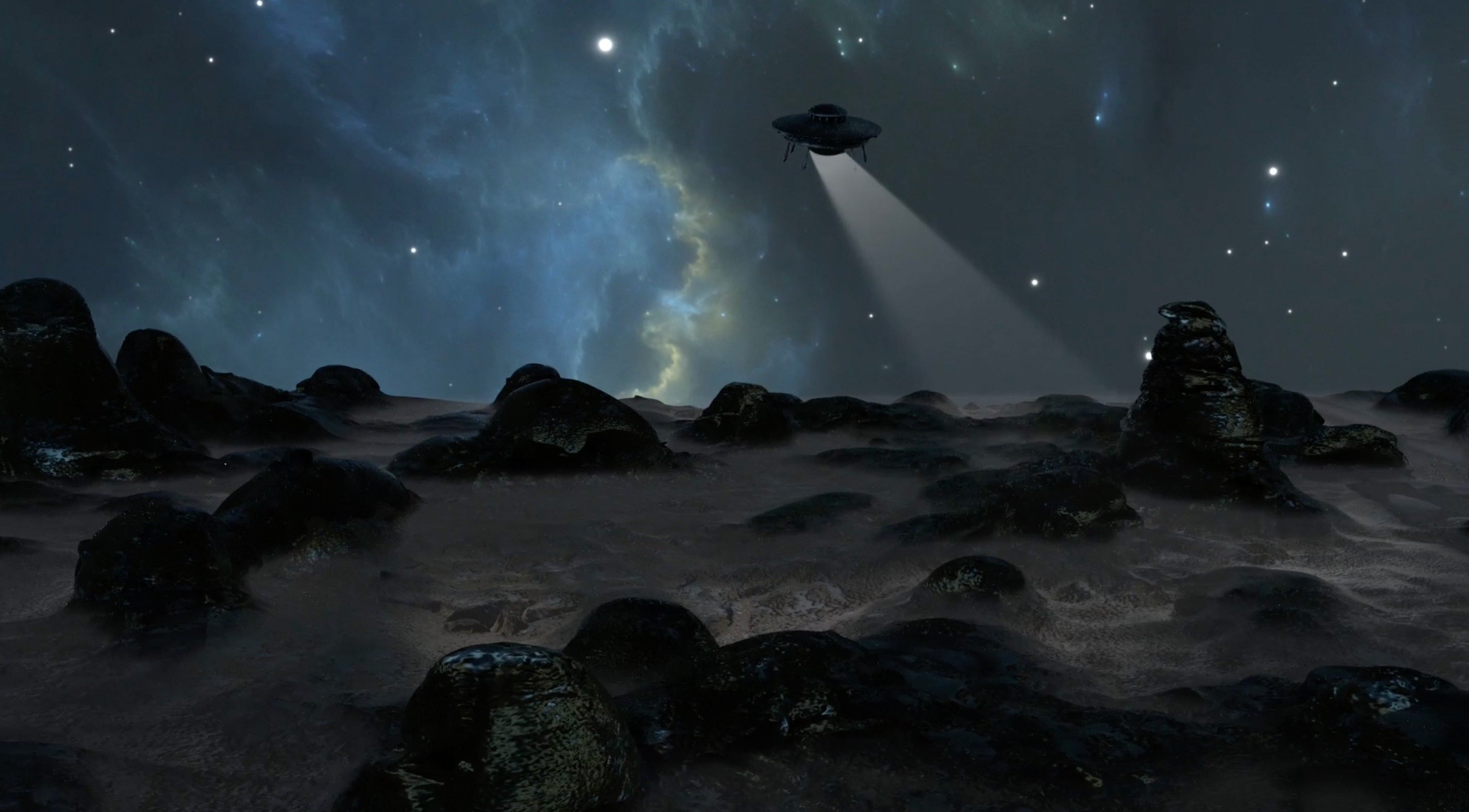 An environment still from my short film - Facade.