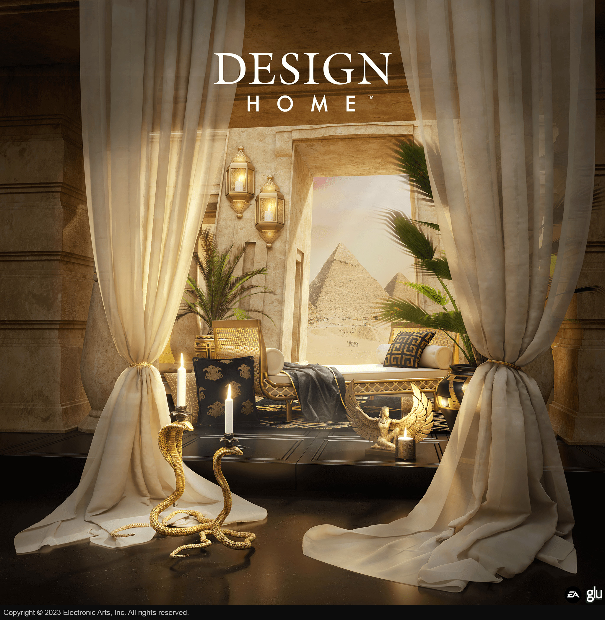 Design Home loading screen environment is created and rendered by Anna Sorokina