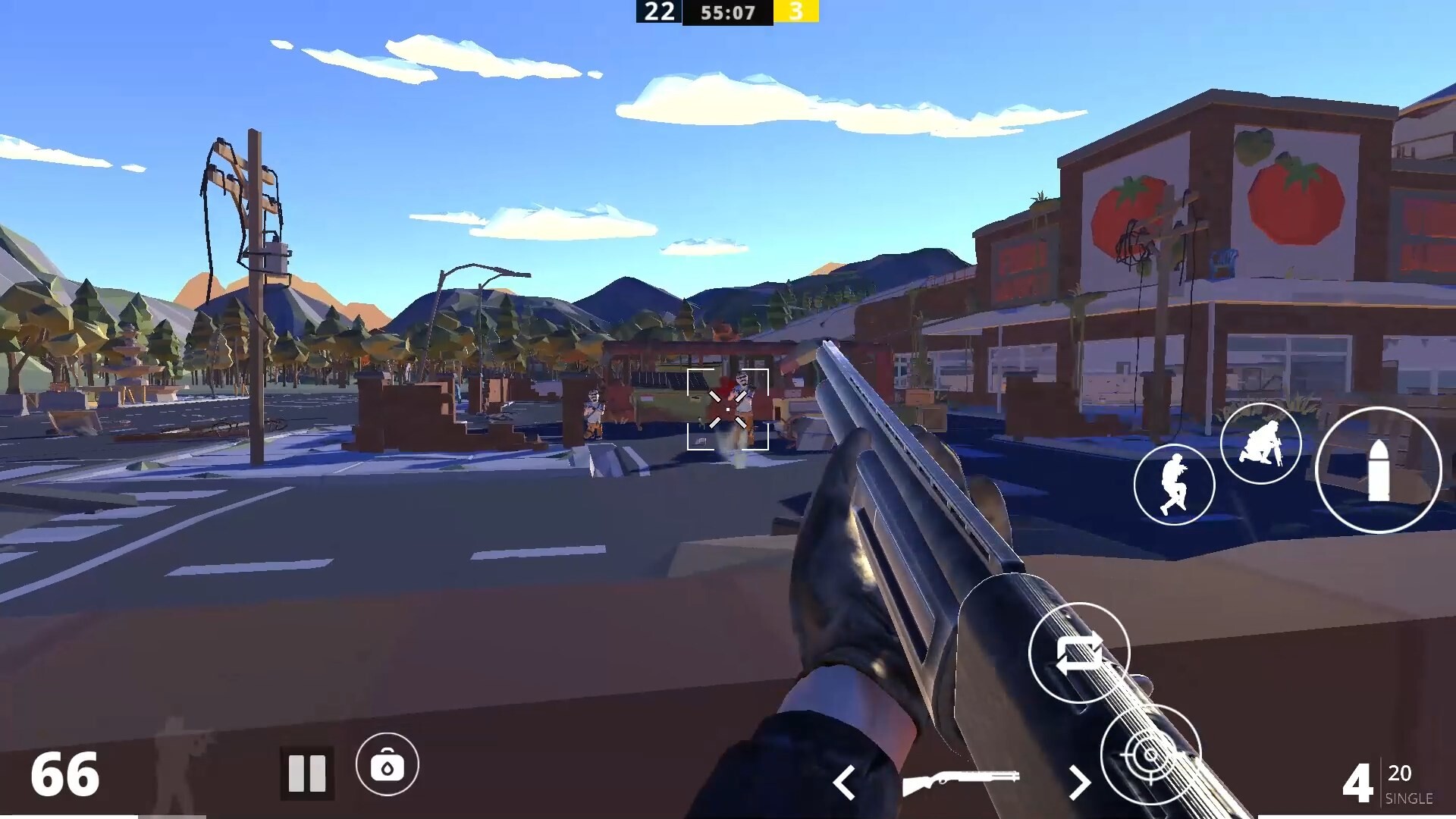 ArtStation - Apocalypshit 3D multiplayer first person shooter Unity for  android & iOS mobile game development