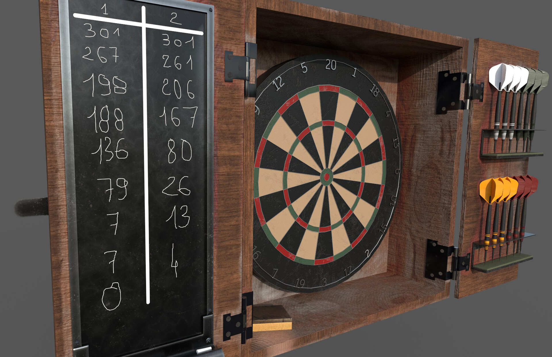 Alice Millerat Darts board