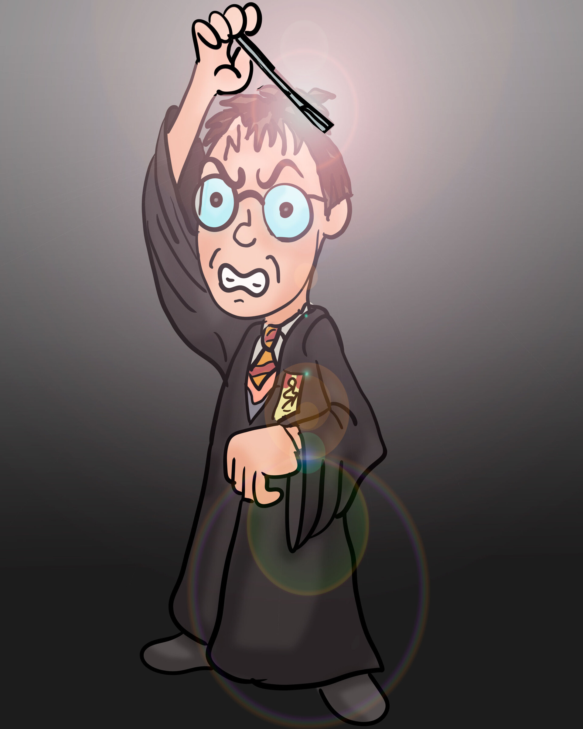 ArtStation - Cartoon Character - Harry Potter