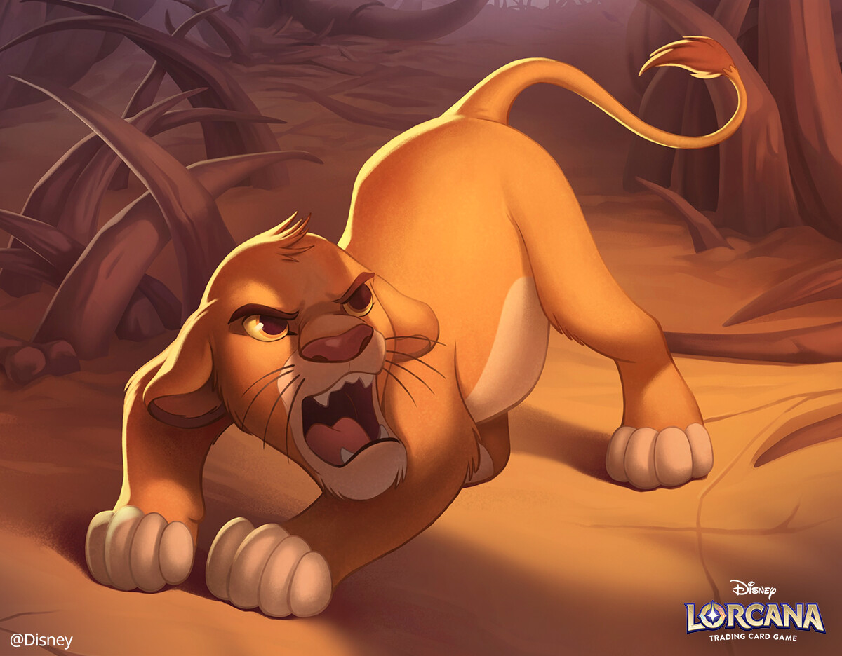 ArtStation - Disney Lorcana "Simba: Protective Cub"