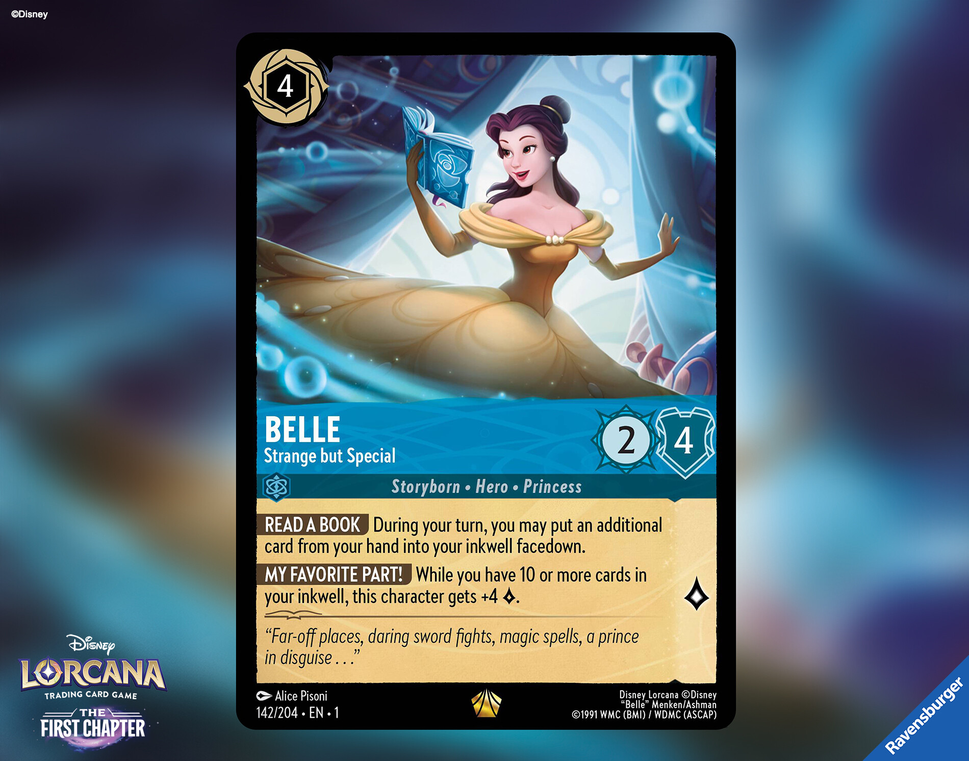 ArtStation - Disney LORCANA TCG - BELLE Strange but special