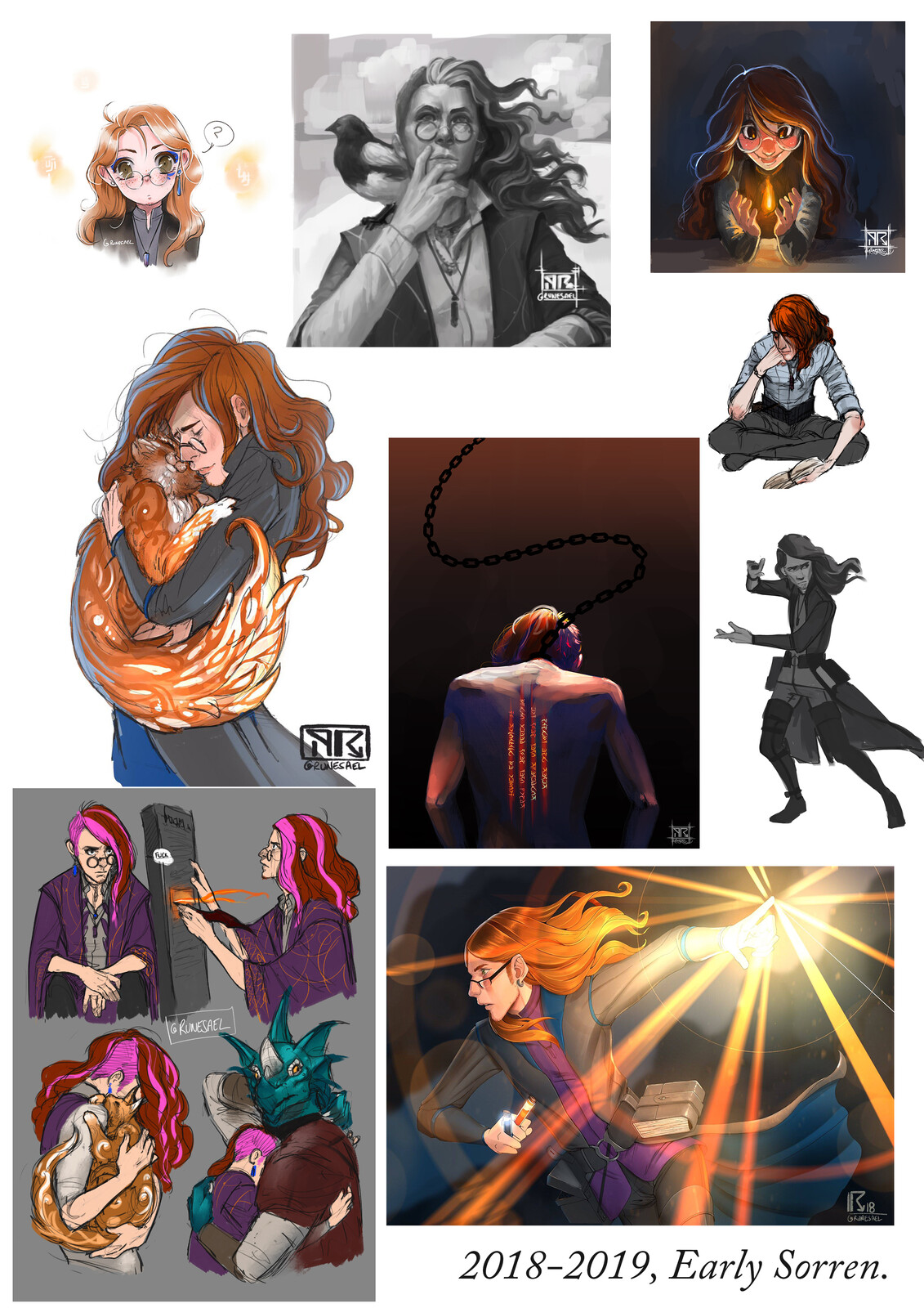 More Sorren, this time from late 2018 to early 2019. 