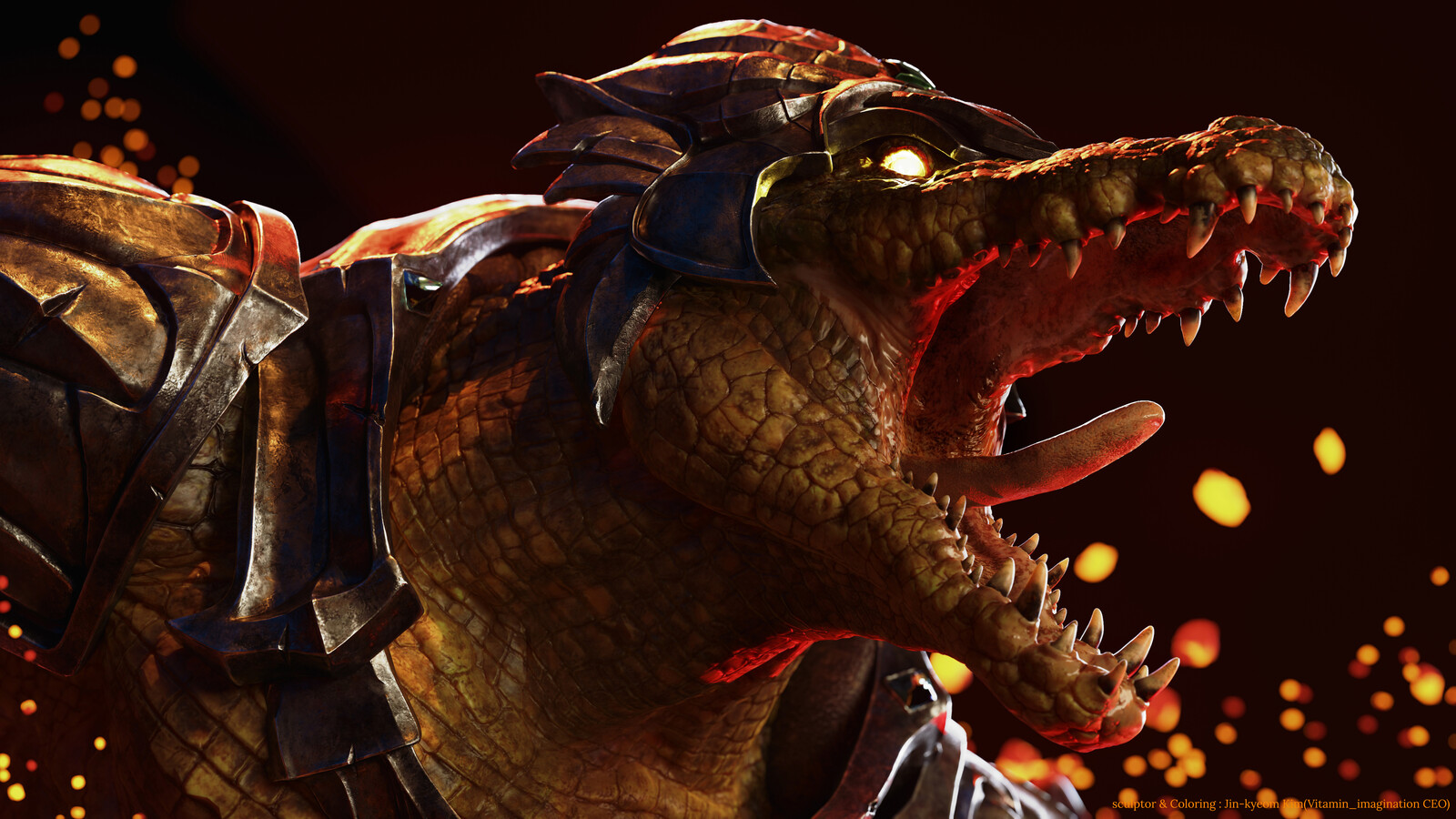 This is a newly rendered Renekton to commemorate the 2023 World Championship.
