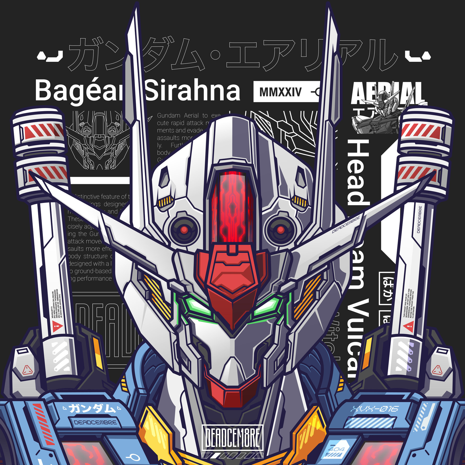 Gundam Aerial by specterL on Newgrounds