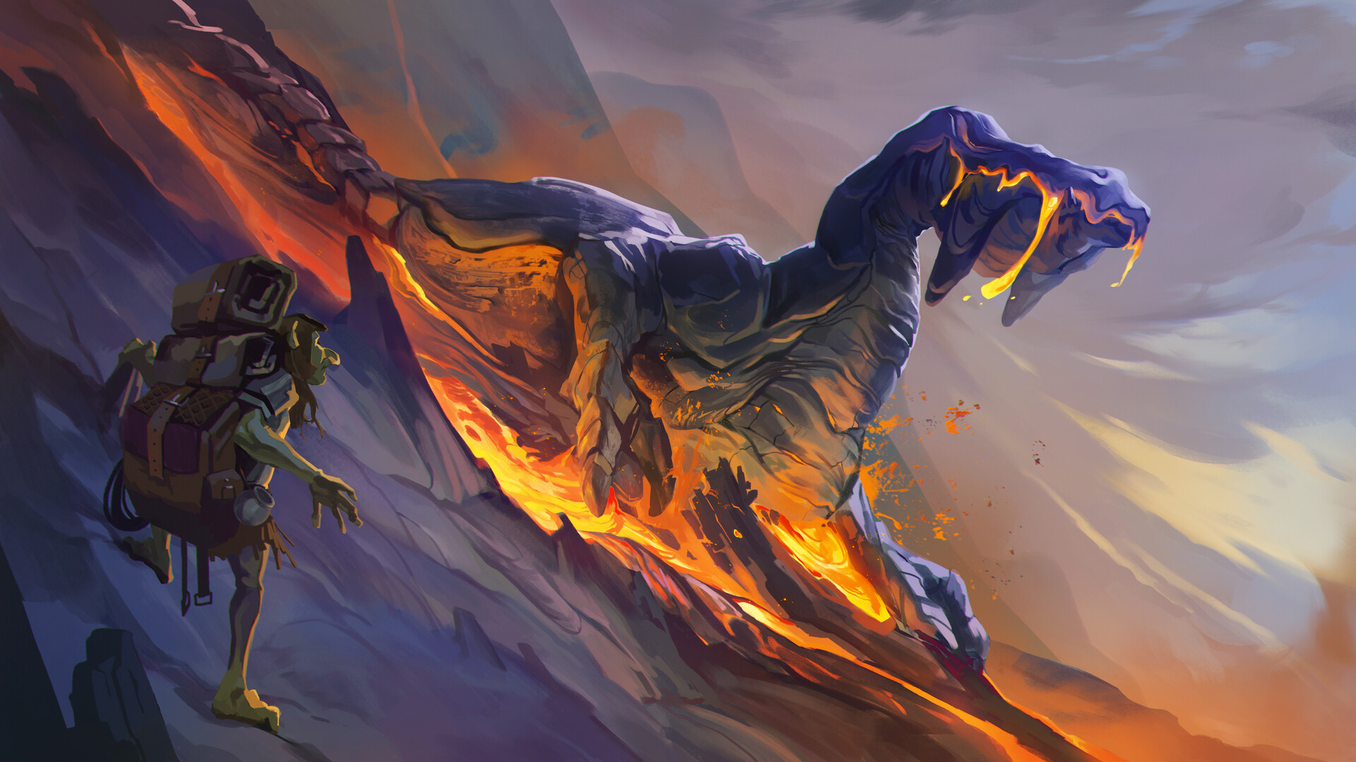 ArtStation Slag Batholith