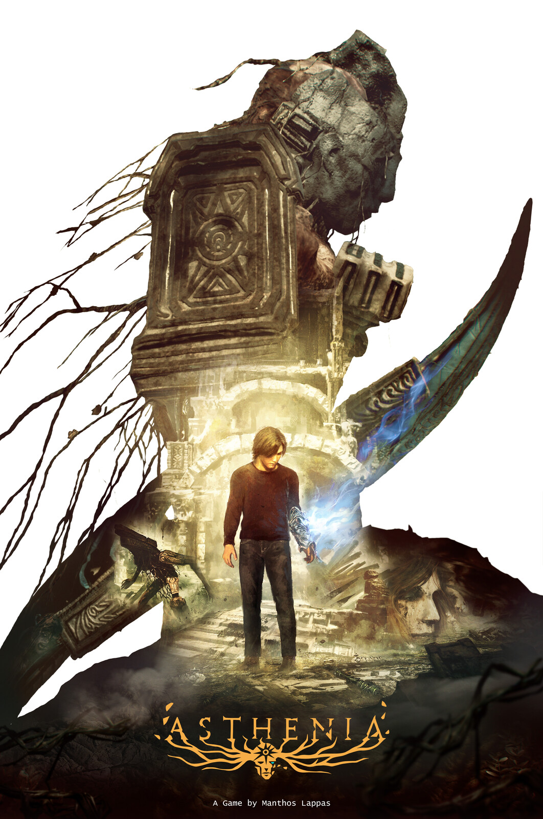 ASTHENIA-Video Game Poster Artwork