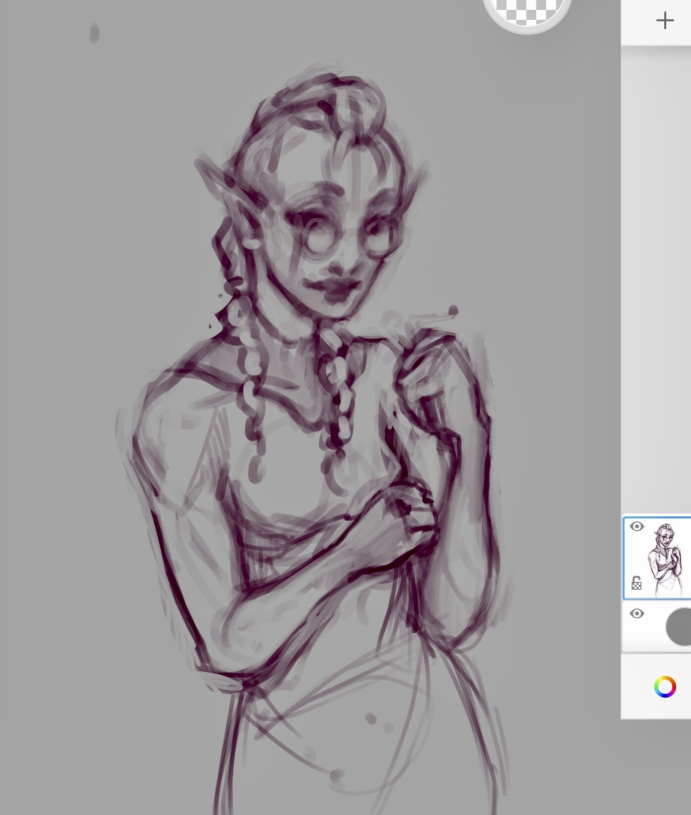 Madison Bürger - Sketches character and expressions