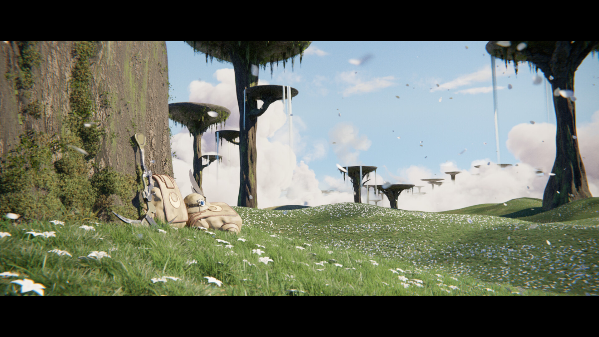 ArtStation Made In Abyss Flowers Garden