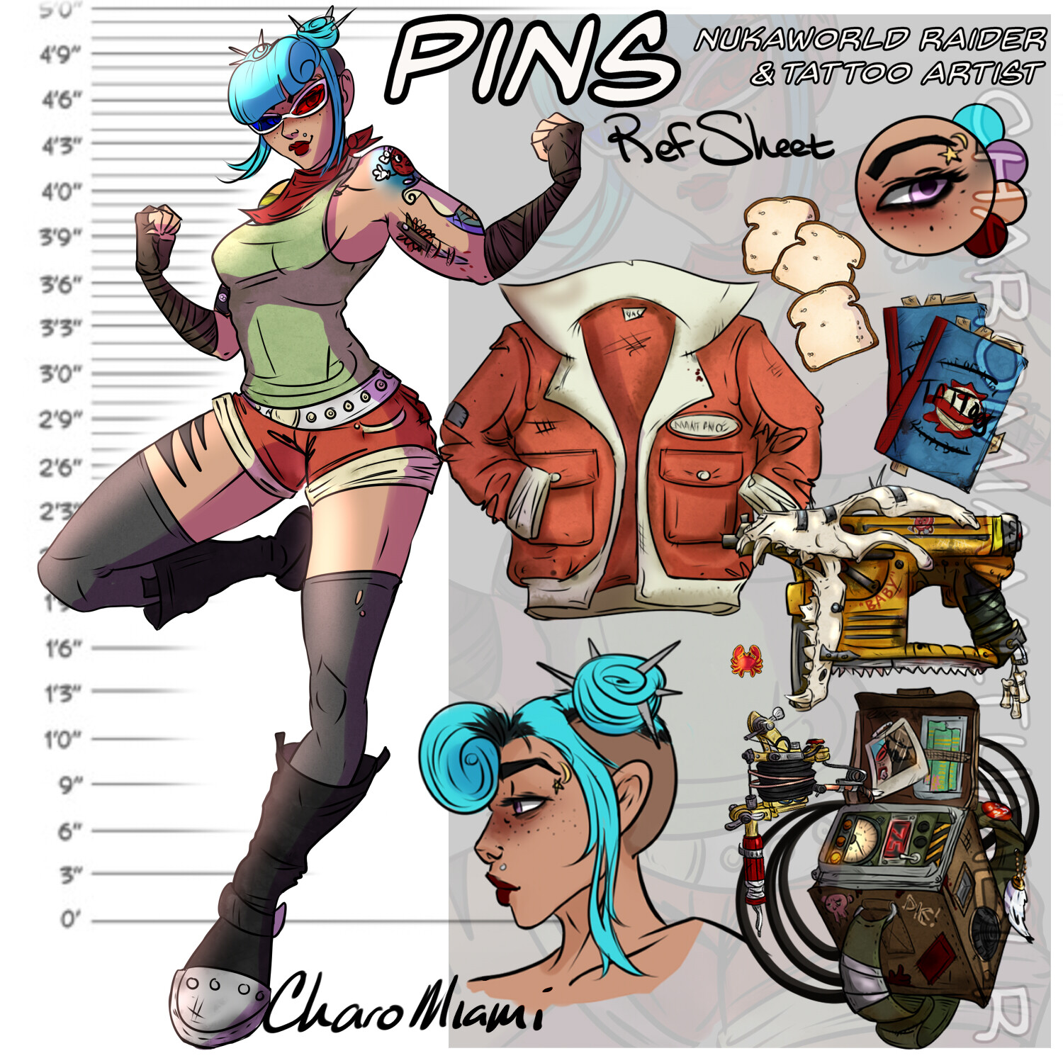 Pins. Nuka World and Traveling Raider 