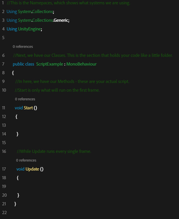 ArtStation - Fake Code Blog Example