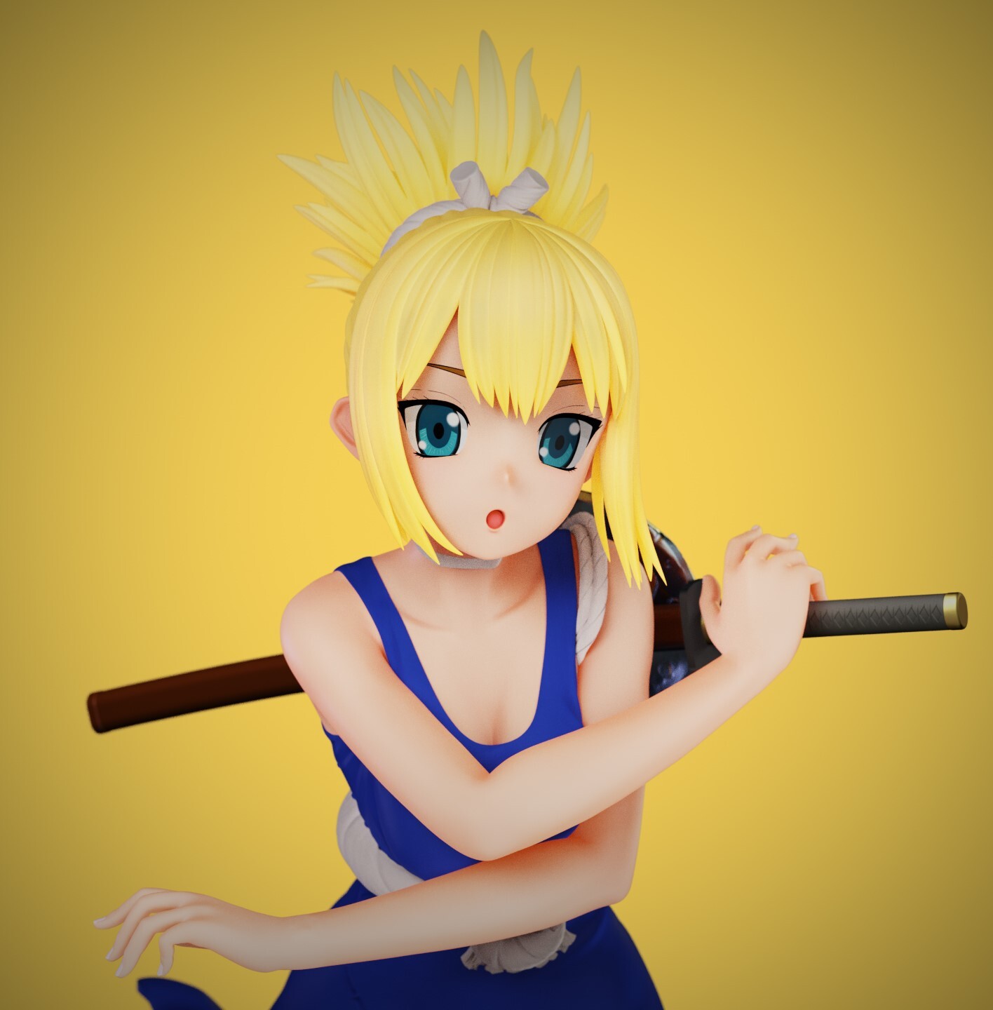 Dr. Stone Kohaku Vinyl Figure