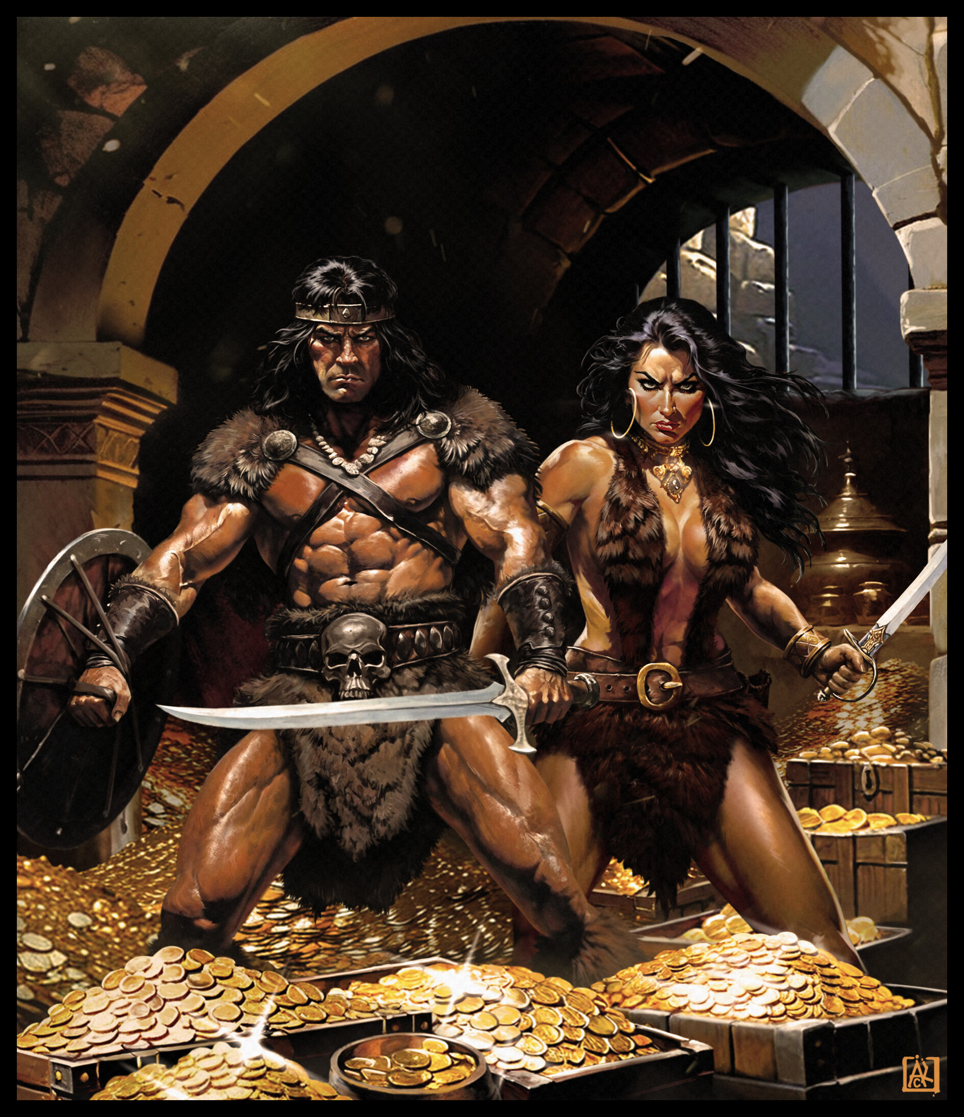 ArtStation - Conan & Belit