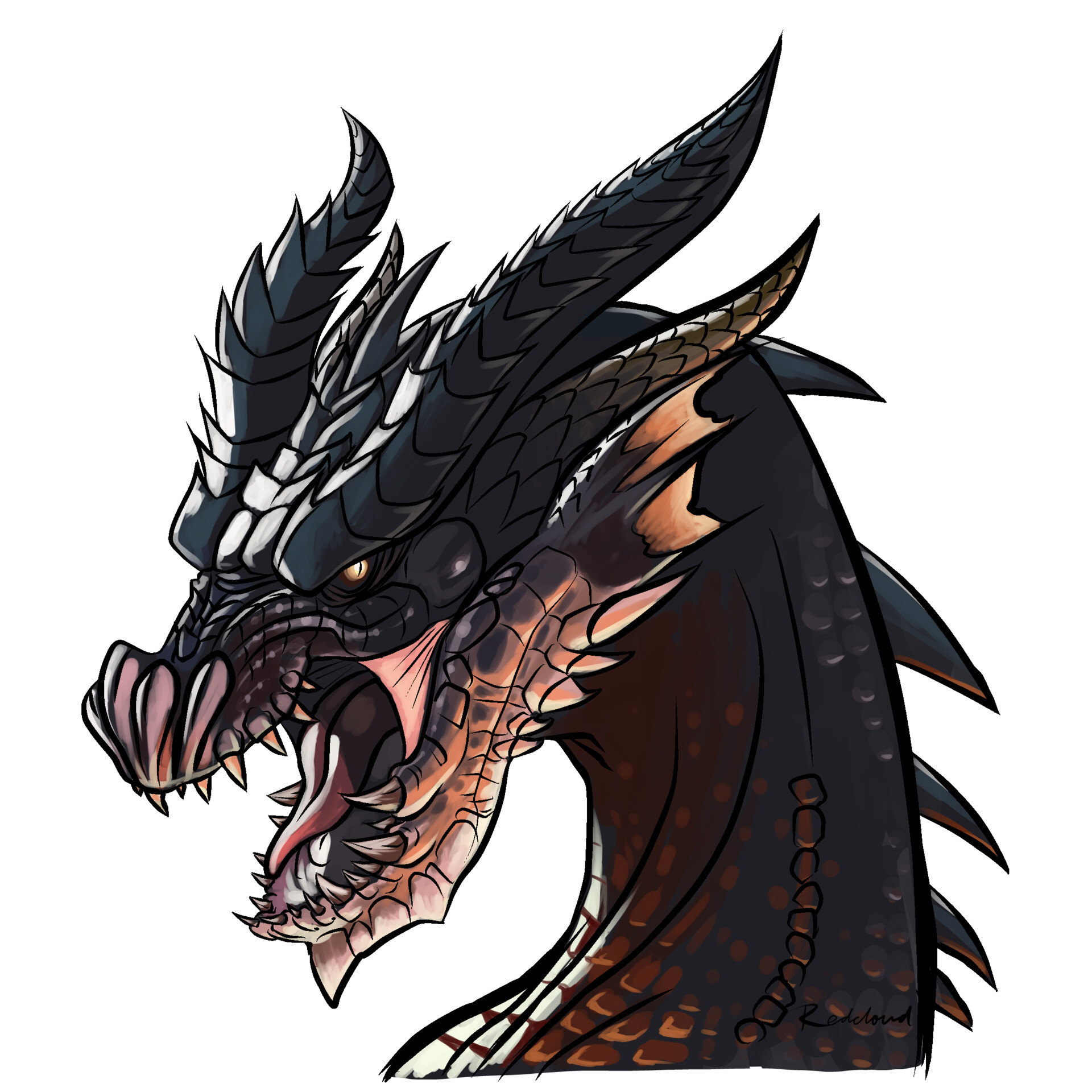 ArtStation - Fatalis Bust