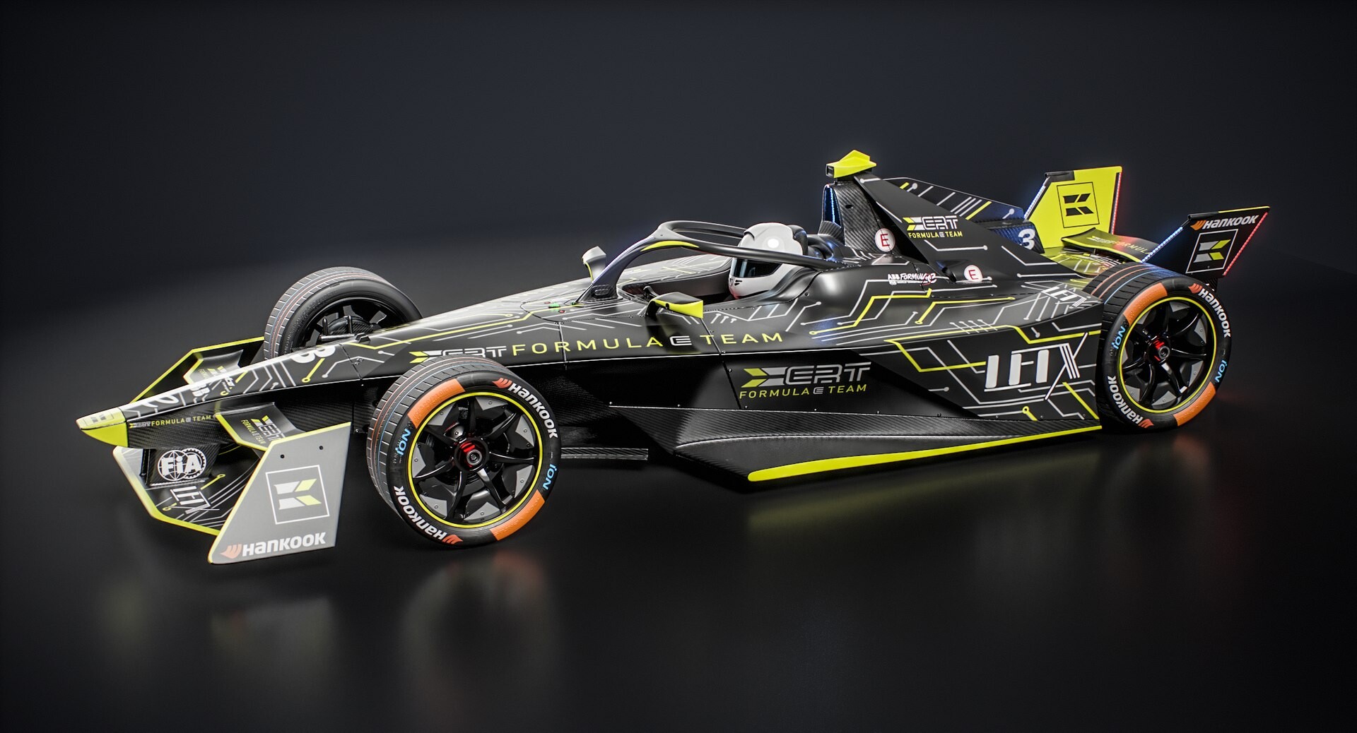 ArtStation - Gen3 Formula E Race Car Season 2022 - 2023 Race Car 3D model