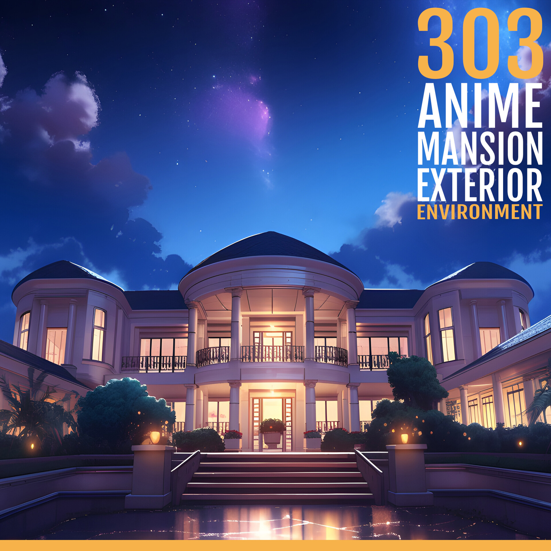 ArtStation - Nobles House from Anime Otome Game Sekai wa Mob ni Kibishii  Sekai desu