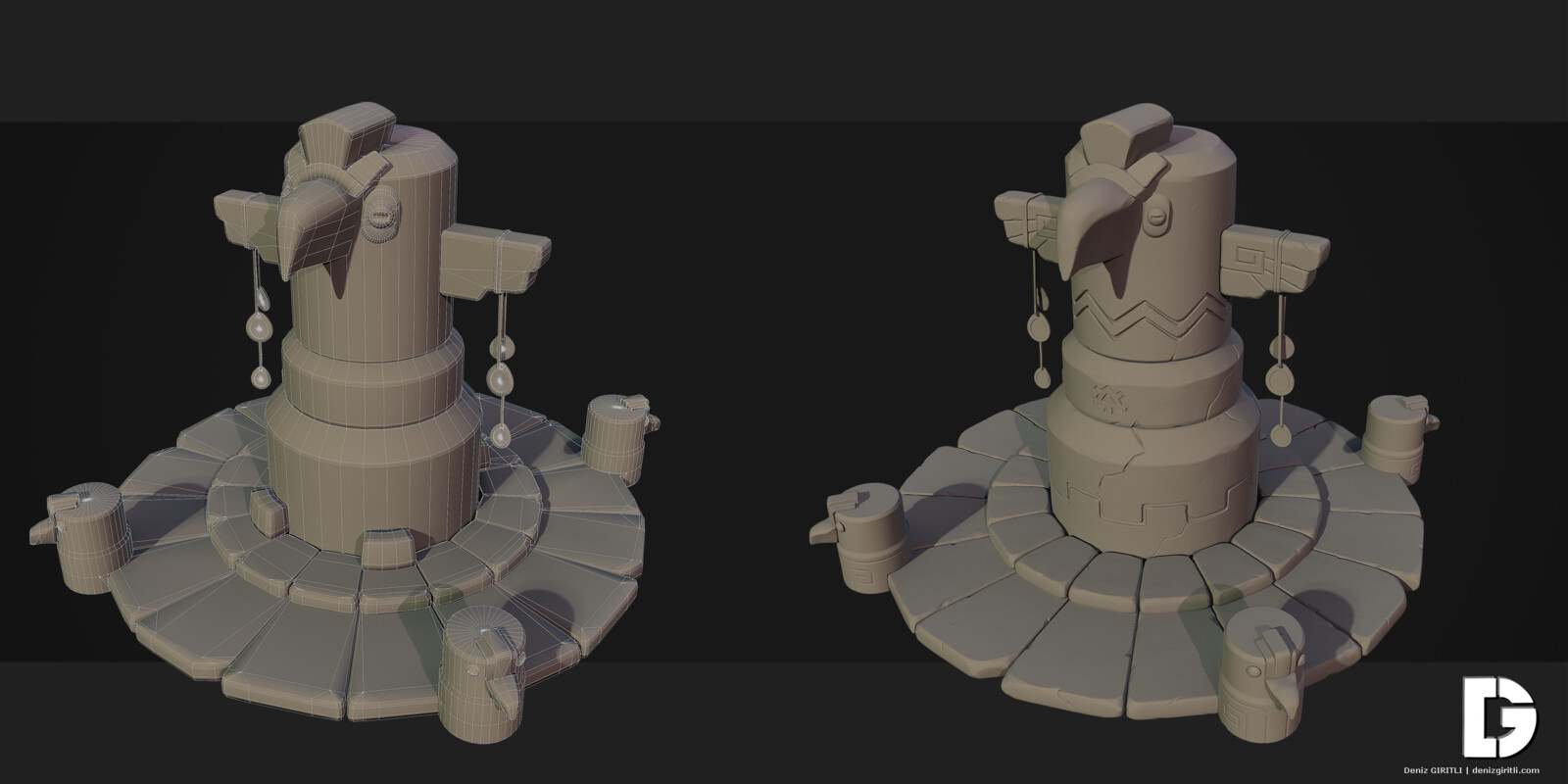 Low and High poly