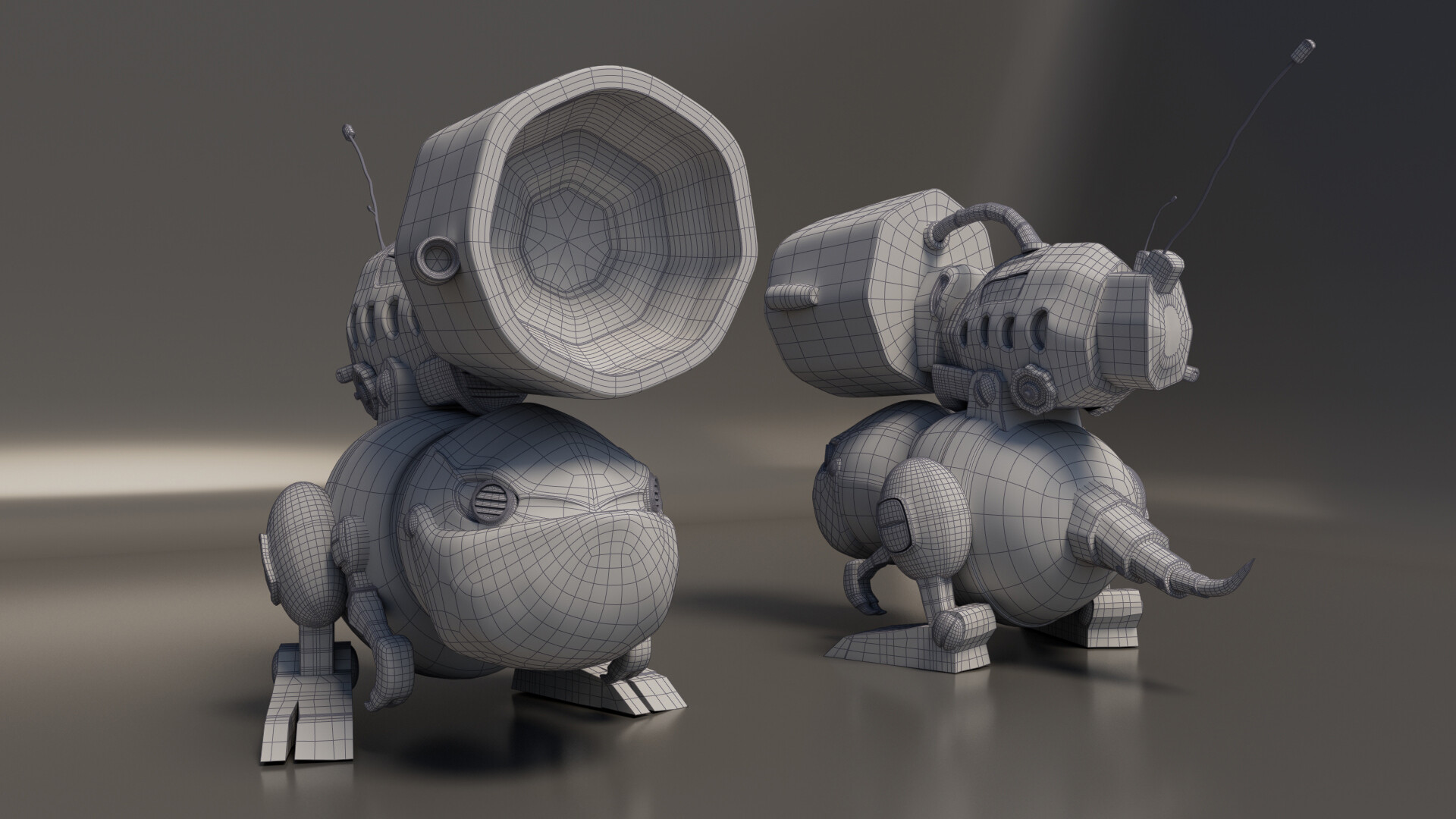 Hidayah - 3d Robot Creature Modeling