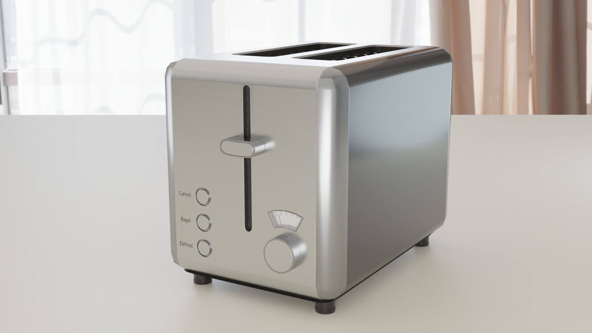 Farberware 2-Slice Stainless Steel Toaster 