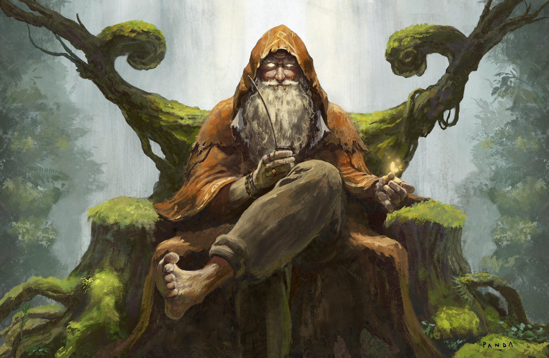 ArtStation - Grow oldman