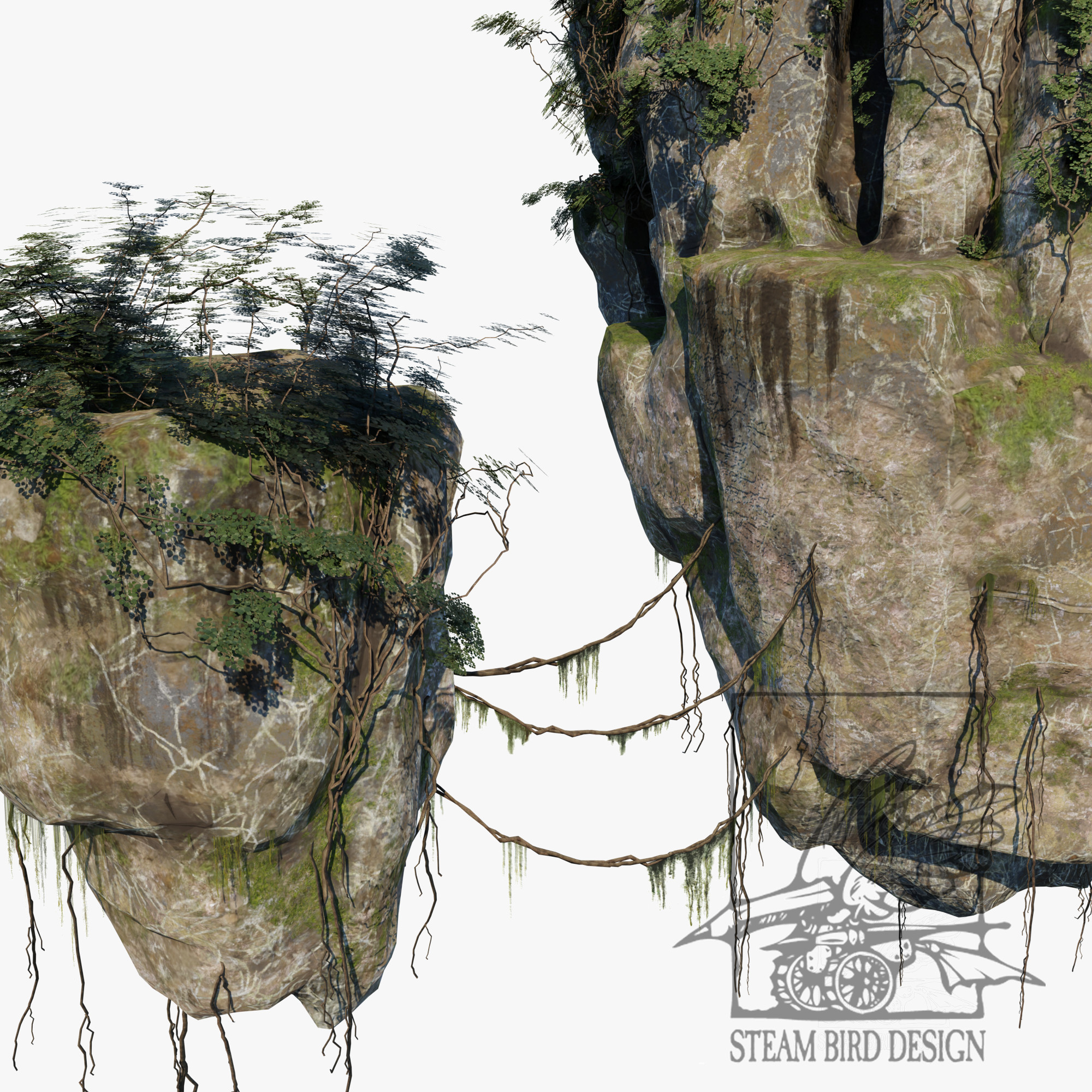Floating Rock.
