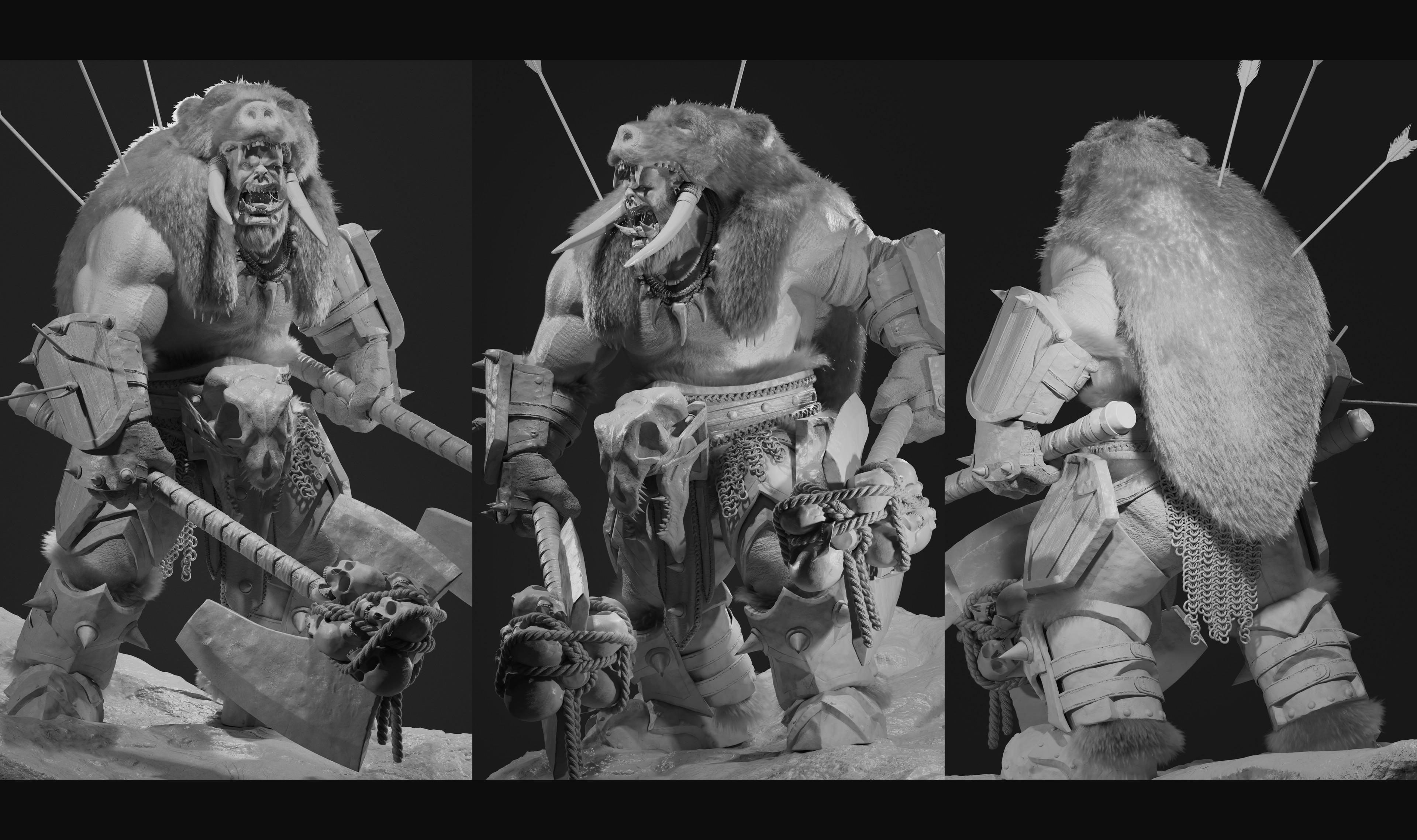 Clay Render
