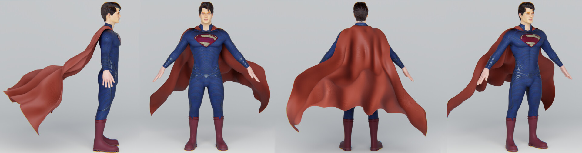 ArtStation - The best Superman is the great Henry Cavill.