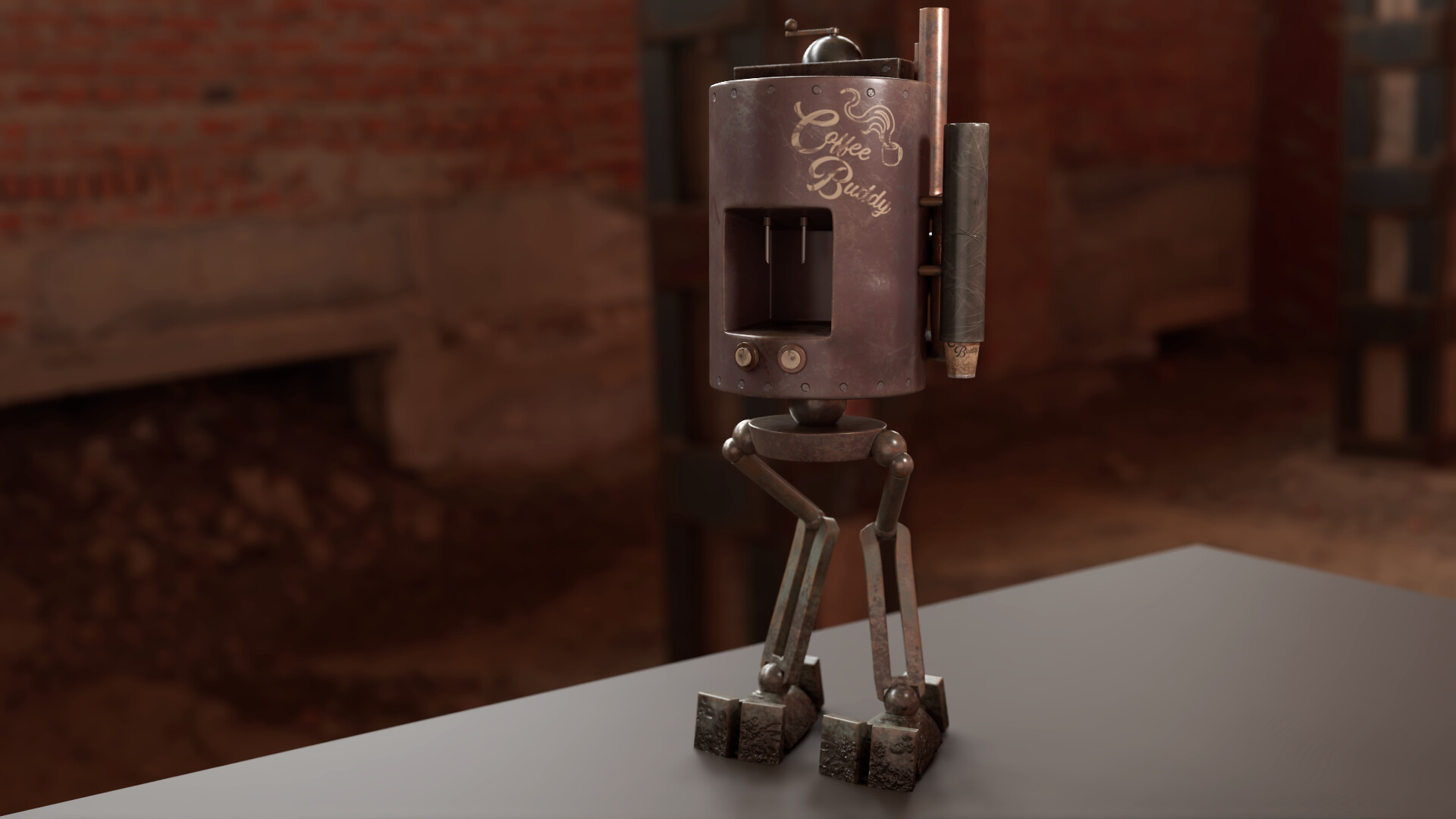 ArtStation - Coffee robot