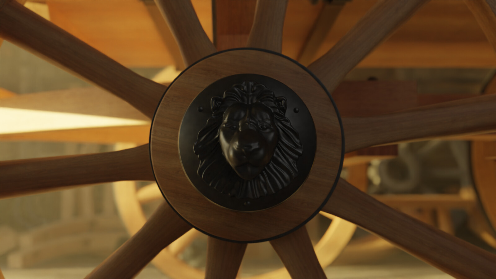 Lion close-up
