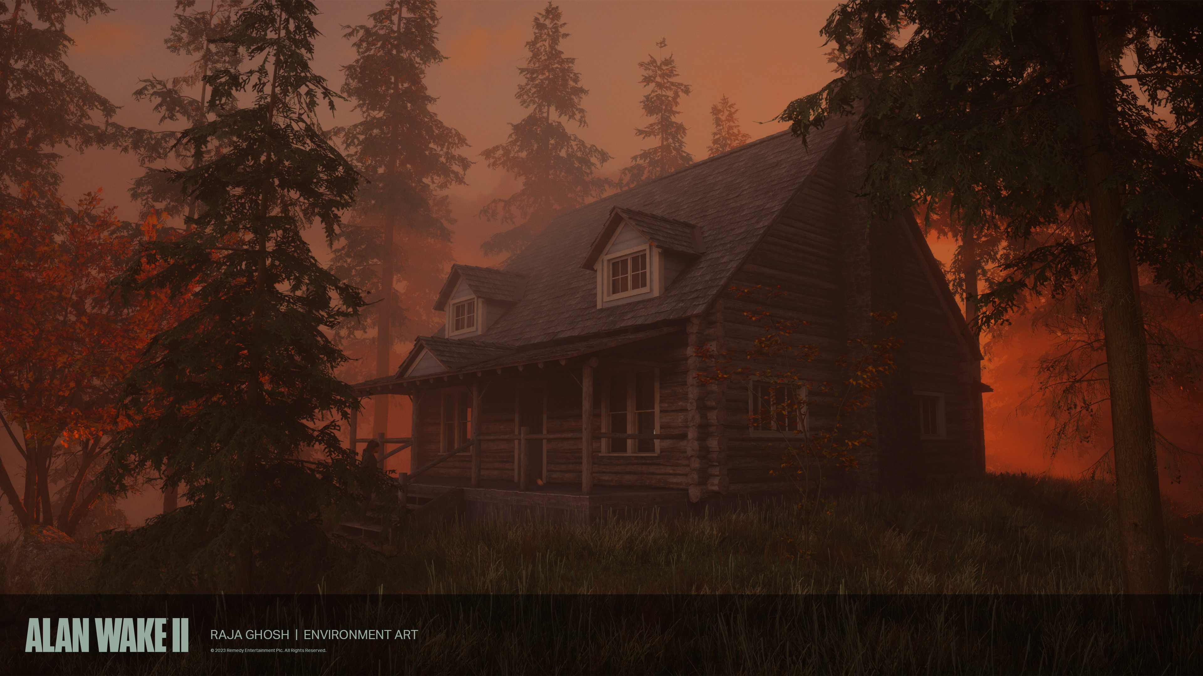 Raja Ghosh - ALAN WAKE II - Ranger Cabin