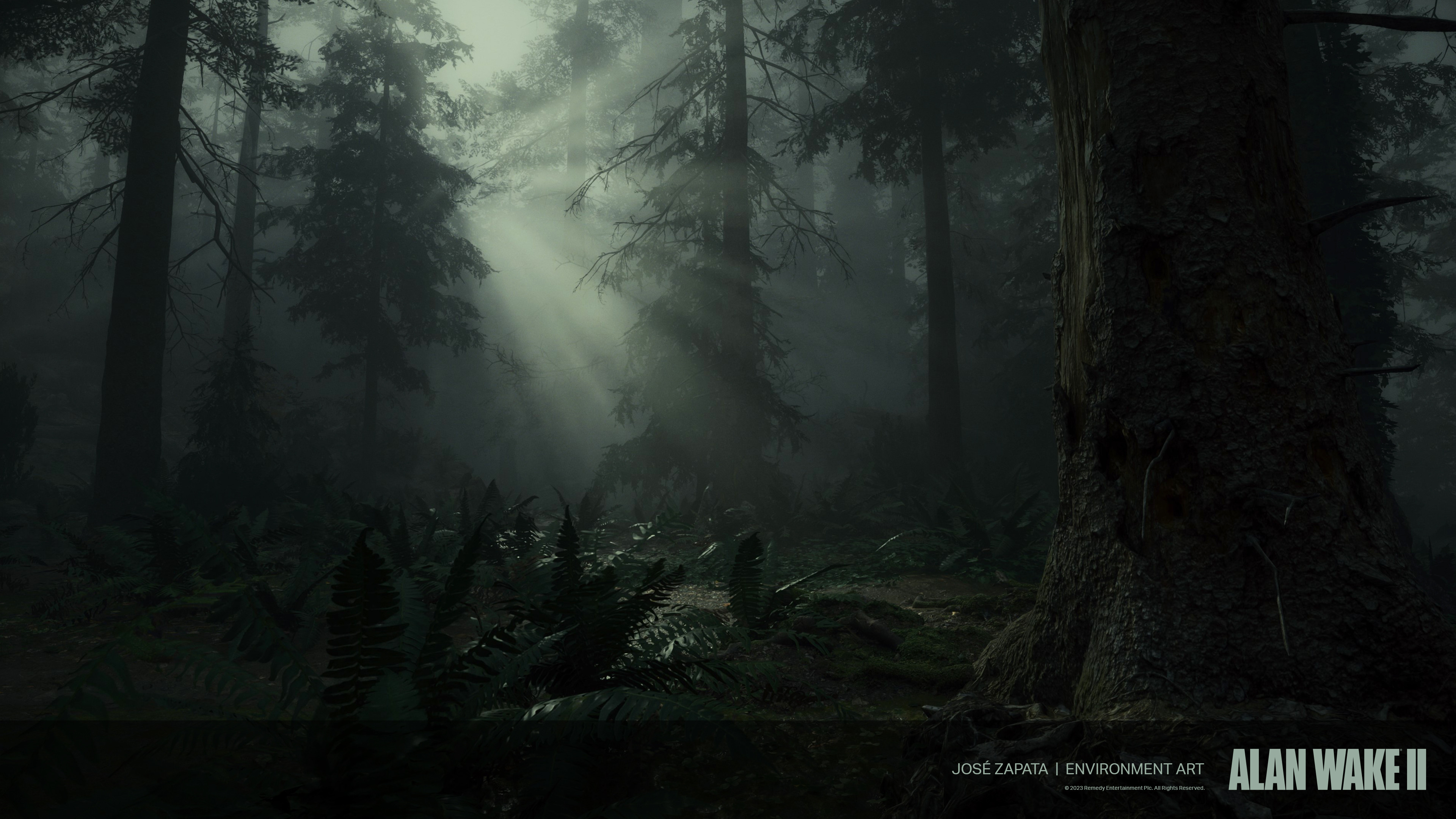 José Antonio Zapata Alan Wake 2 Cauldron Lake Forest