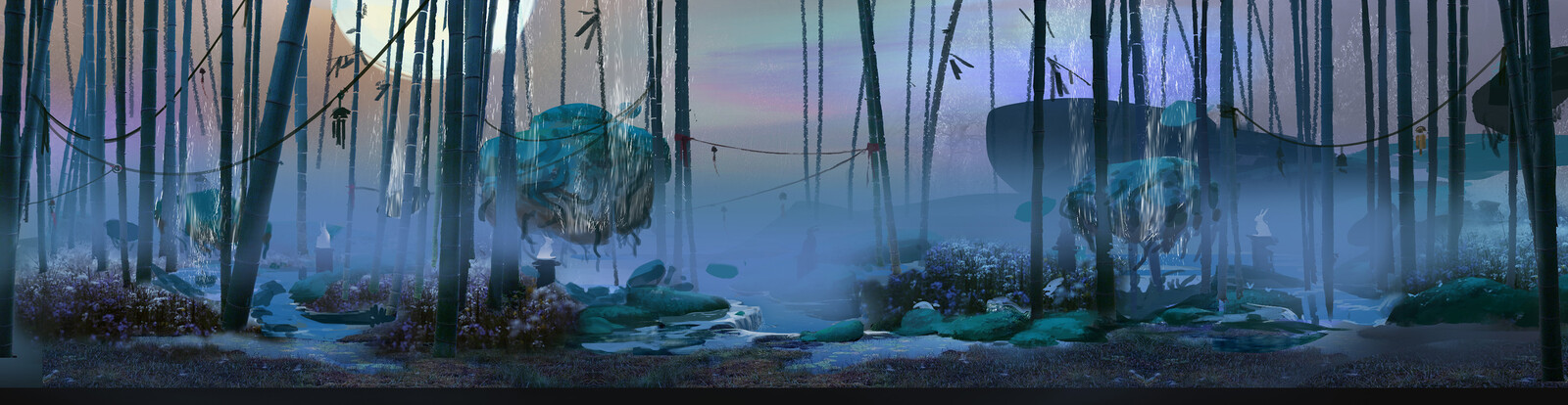 atmospheric sketch for the second stage