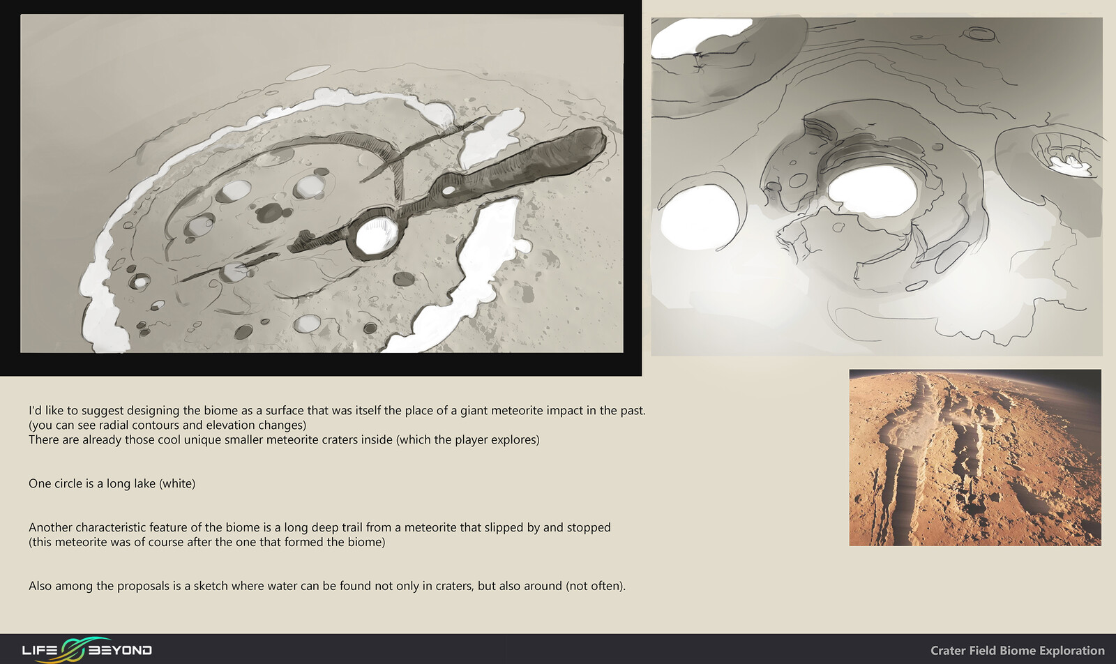 exploration sketches and ideas
