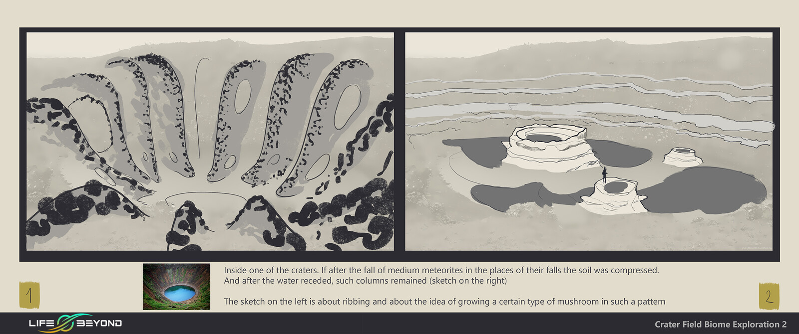 exploration sketches and ideas