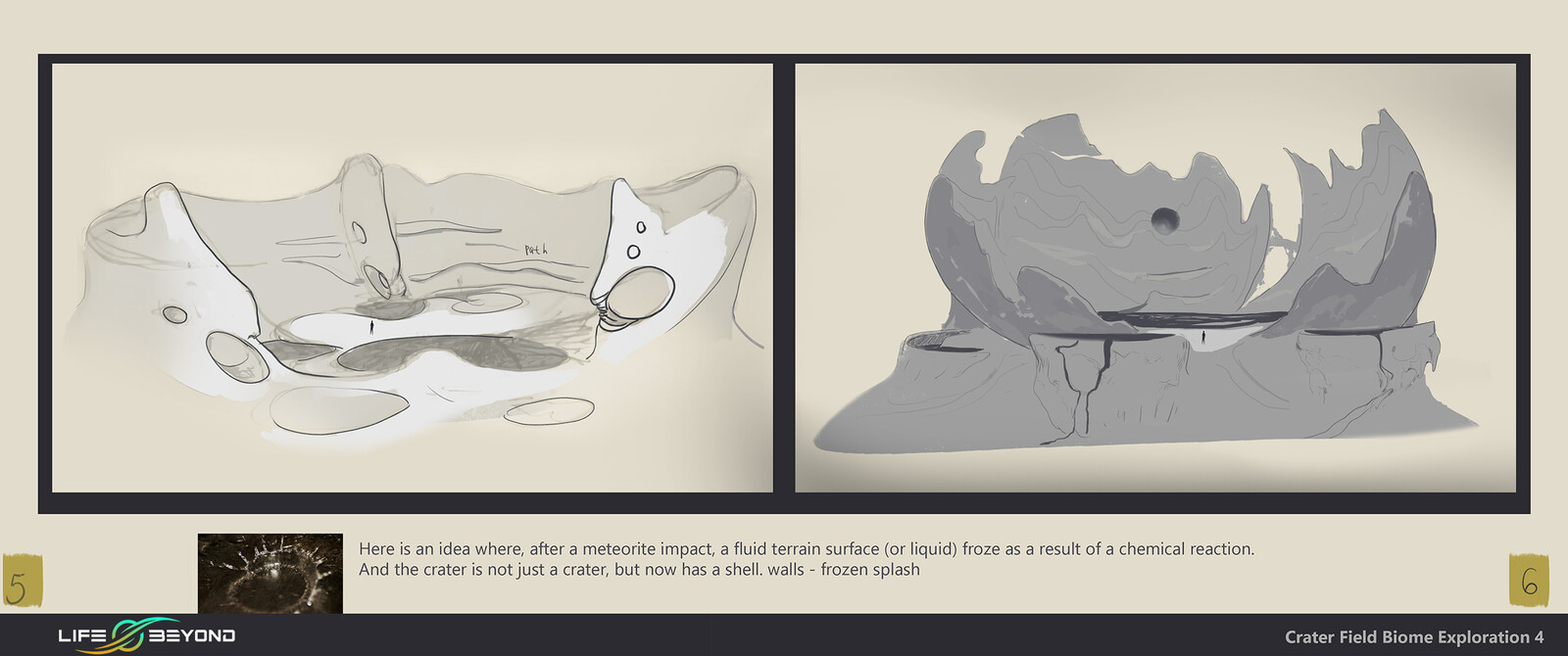 exploration sketches and ideas