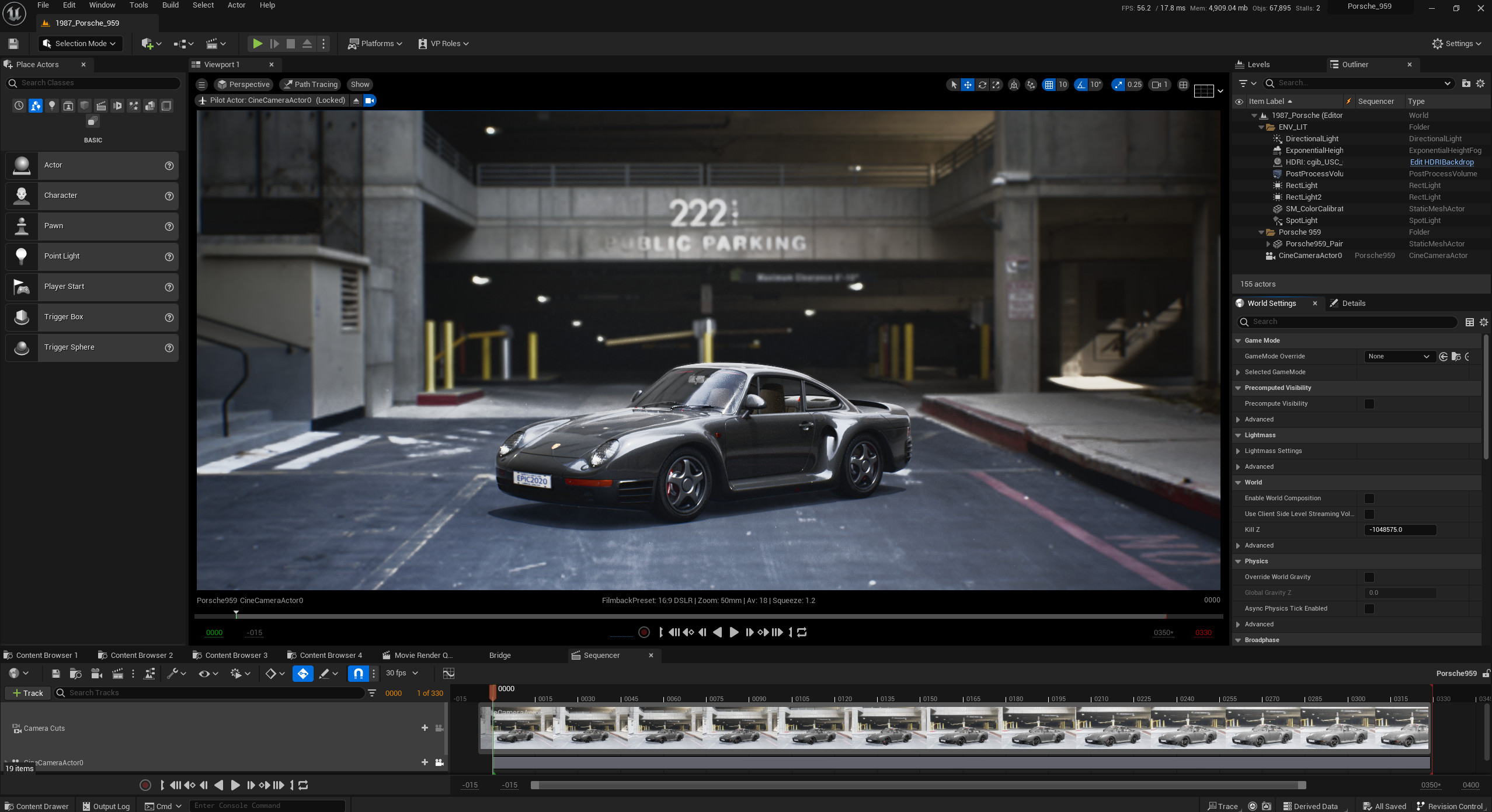 In-Editor Capture
