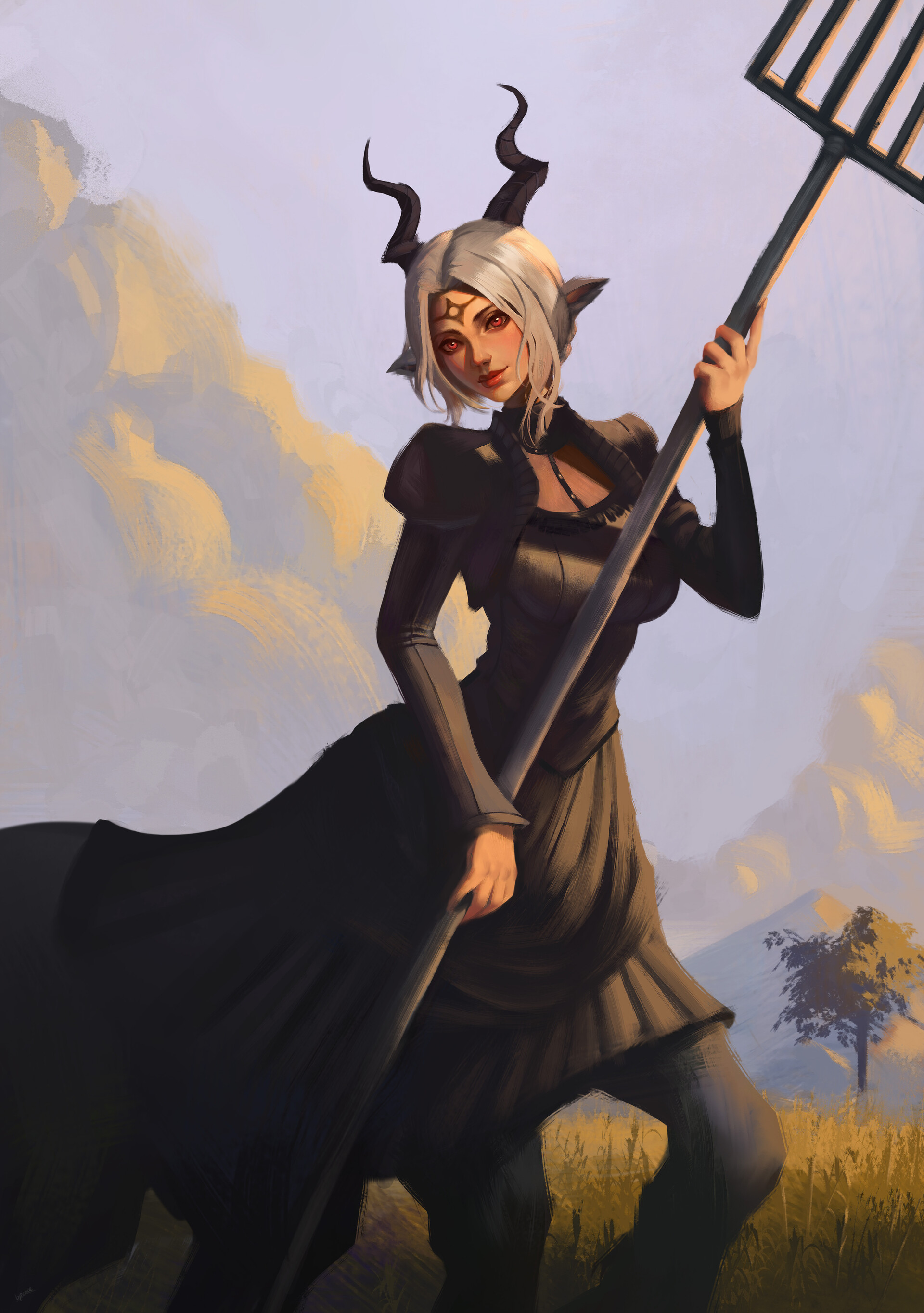 ArtStation - Brynhild The Centaur