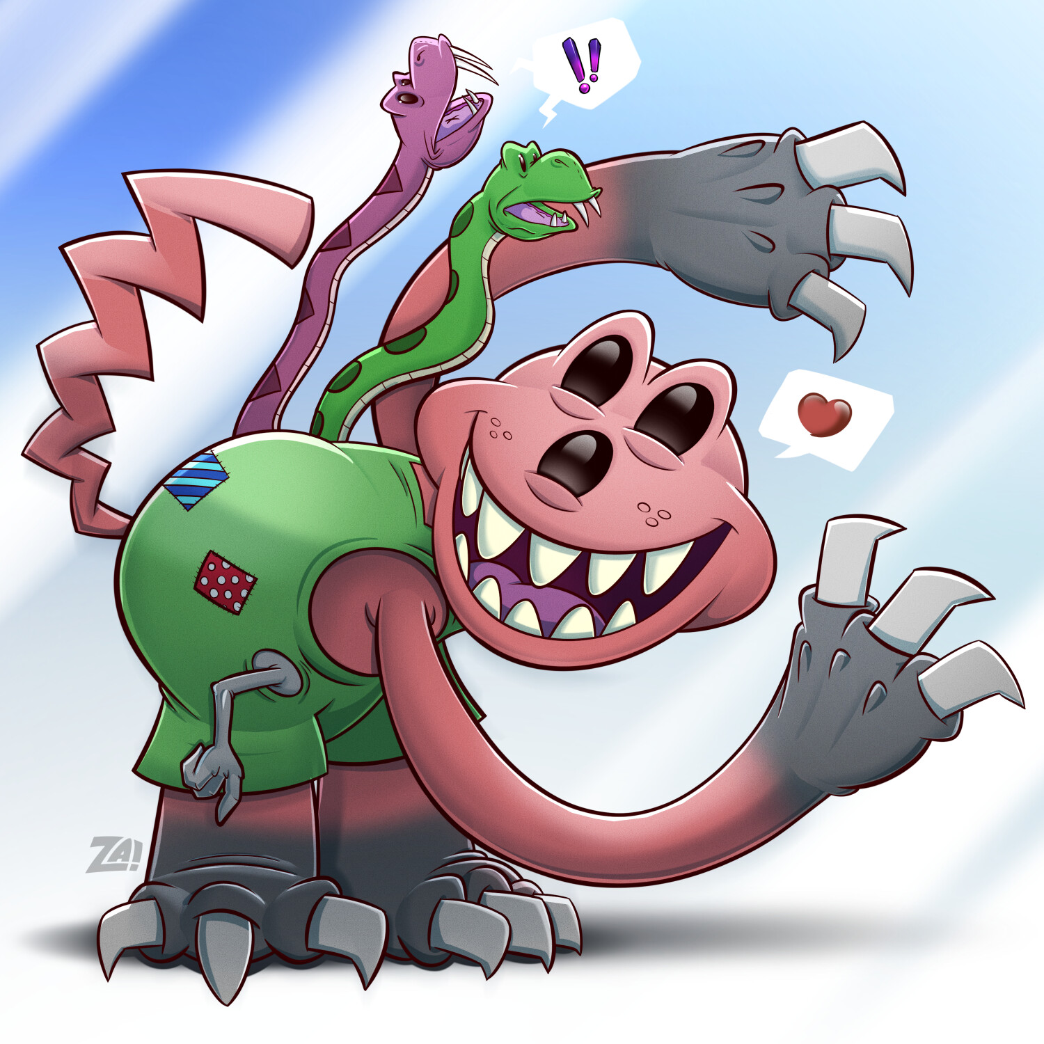 My take on Callan's monster