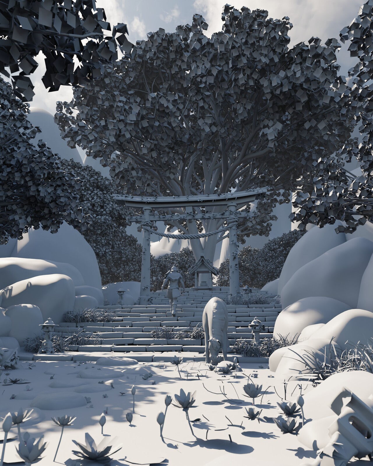Gillgard - Environment Concept Art - The End of the Journey