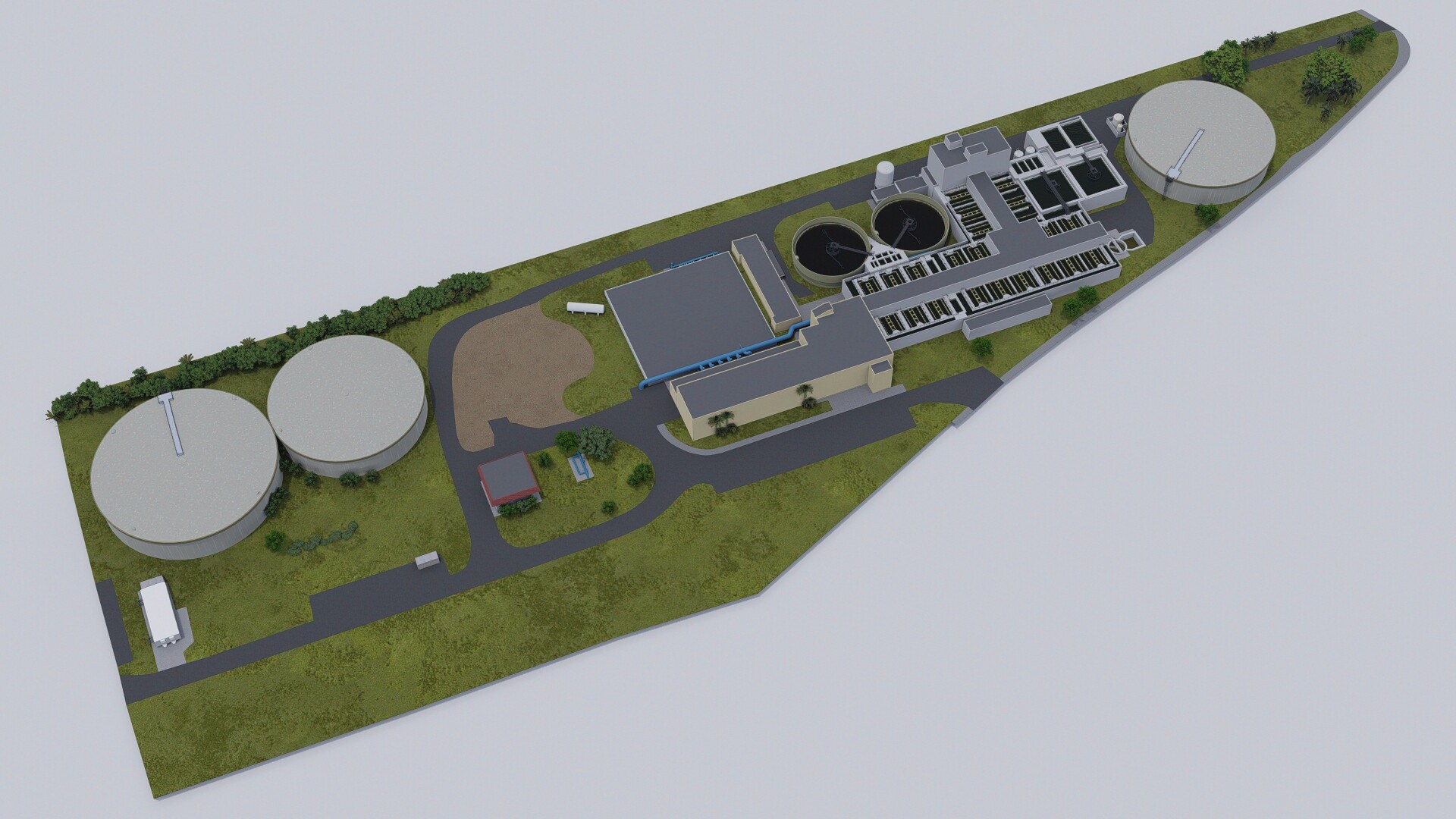 ArtStation Water Treatment Plant Previz (2)