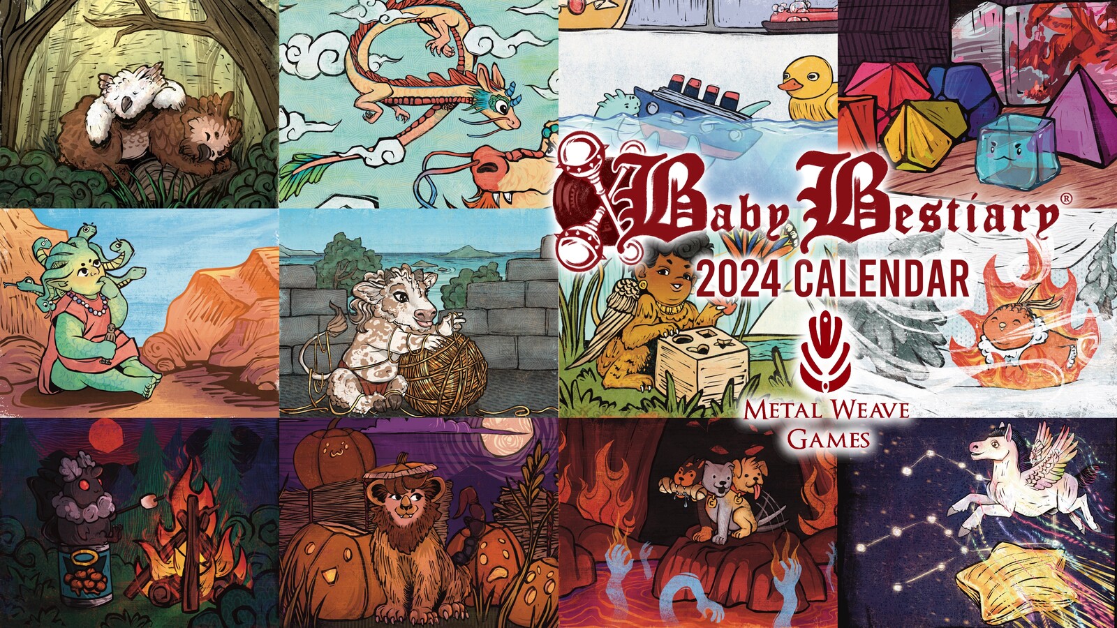 Baby Bestiary Calendar | Collection
