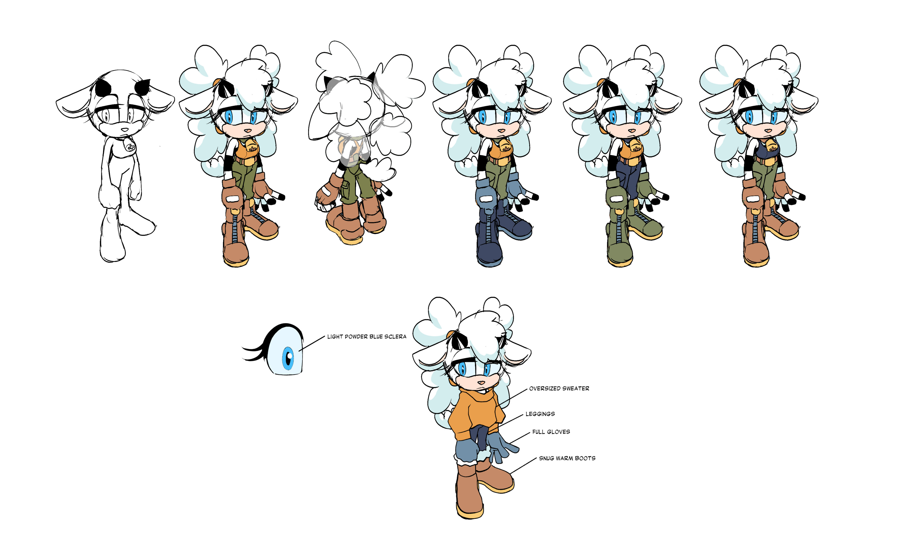 AdamBryceThomas Lanolin Character Concept Art and Direction IDW's