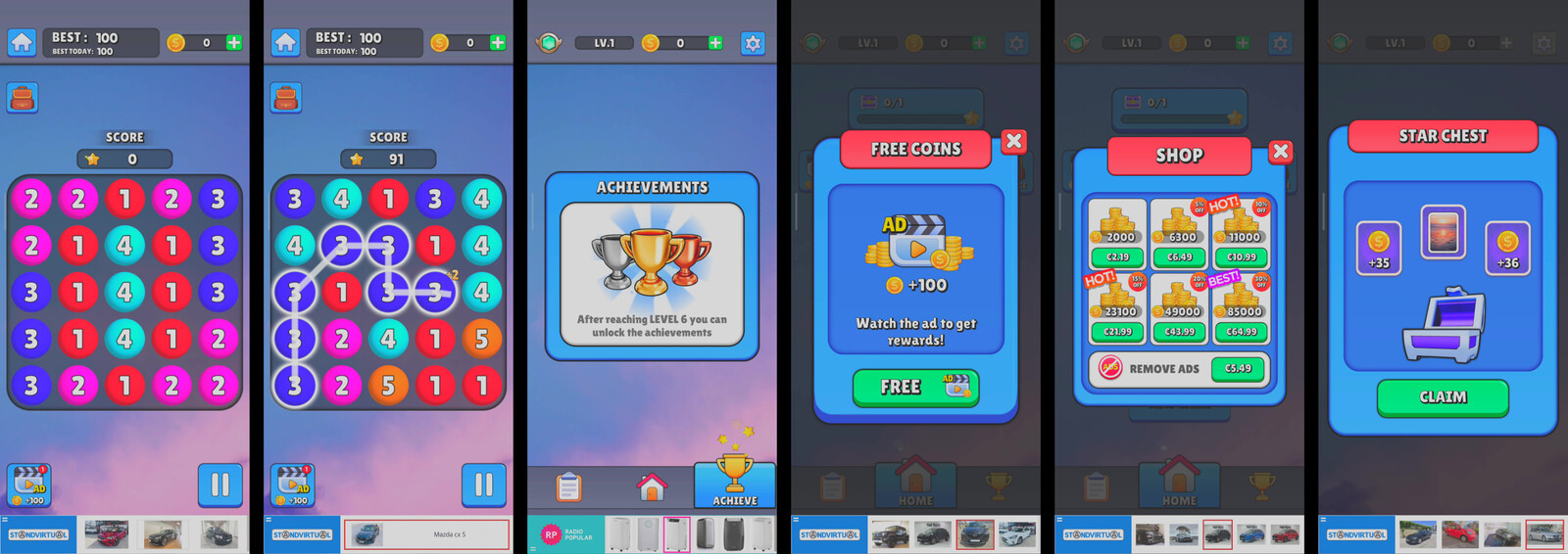 Pop It Screenshots