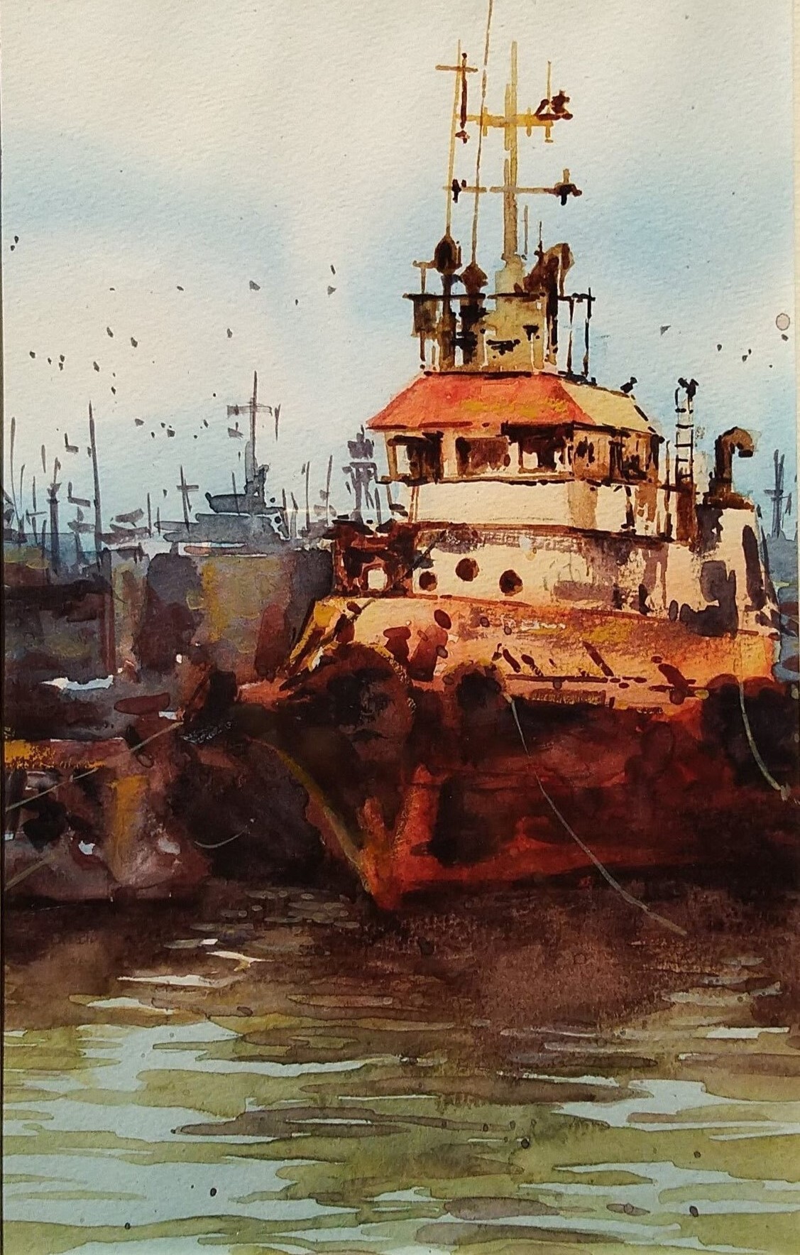 ArtStation - Watercolor Boats
