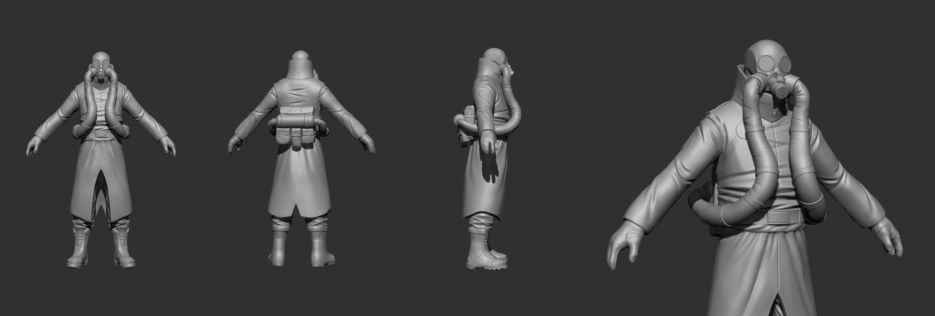 Hi-resolution sculpt