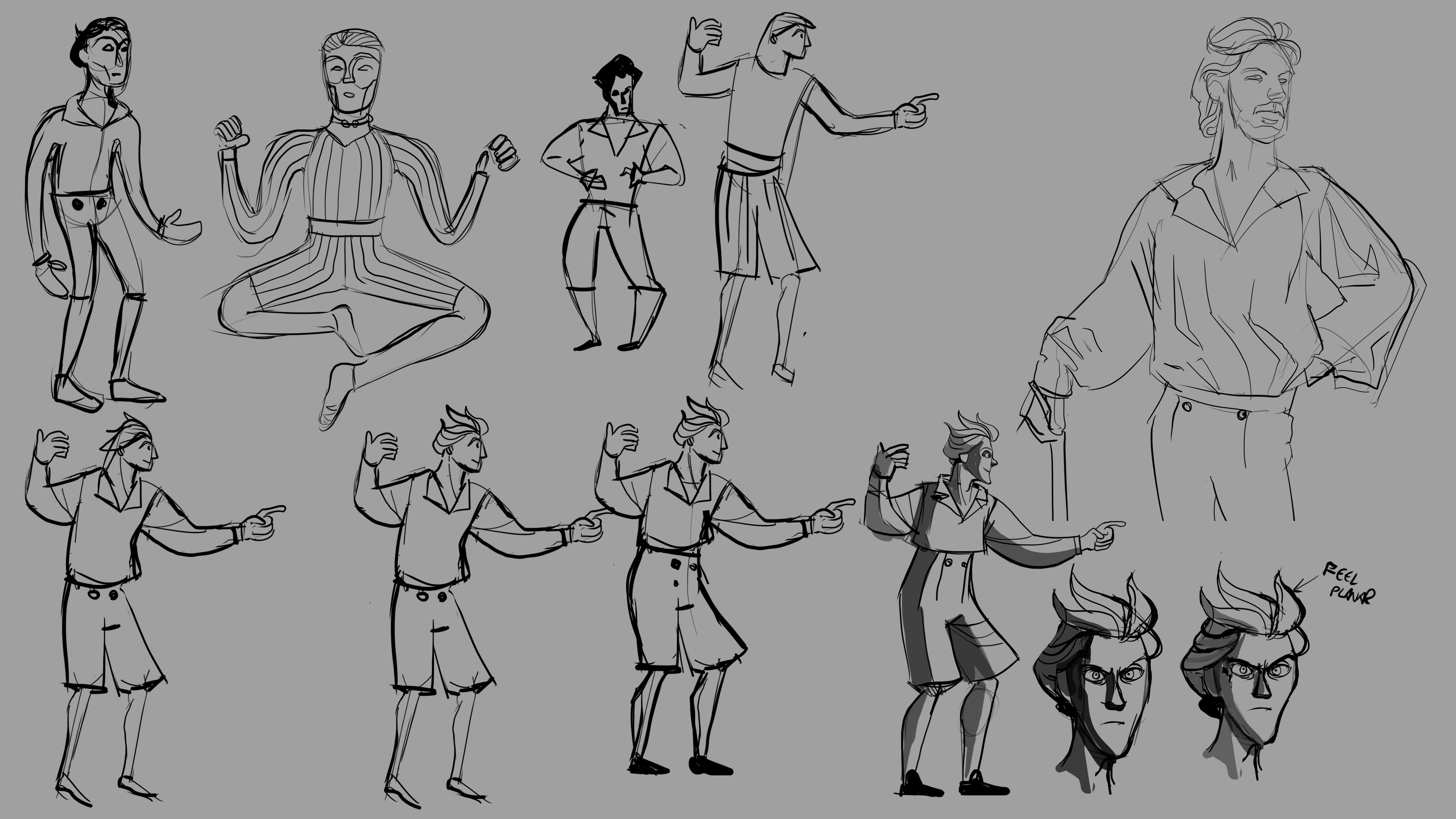 Character Explorations
