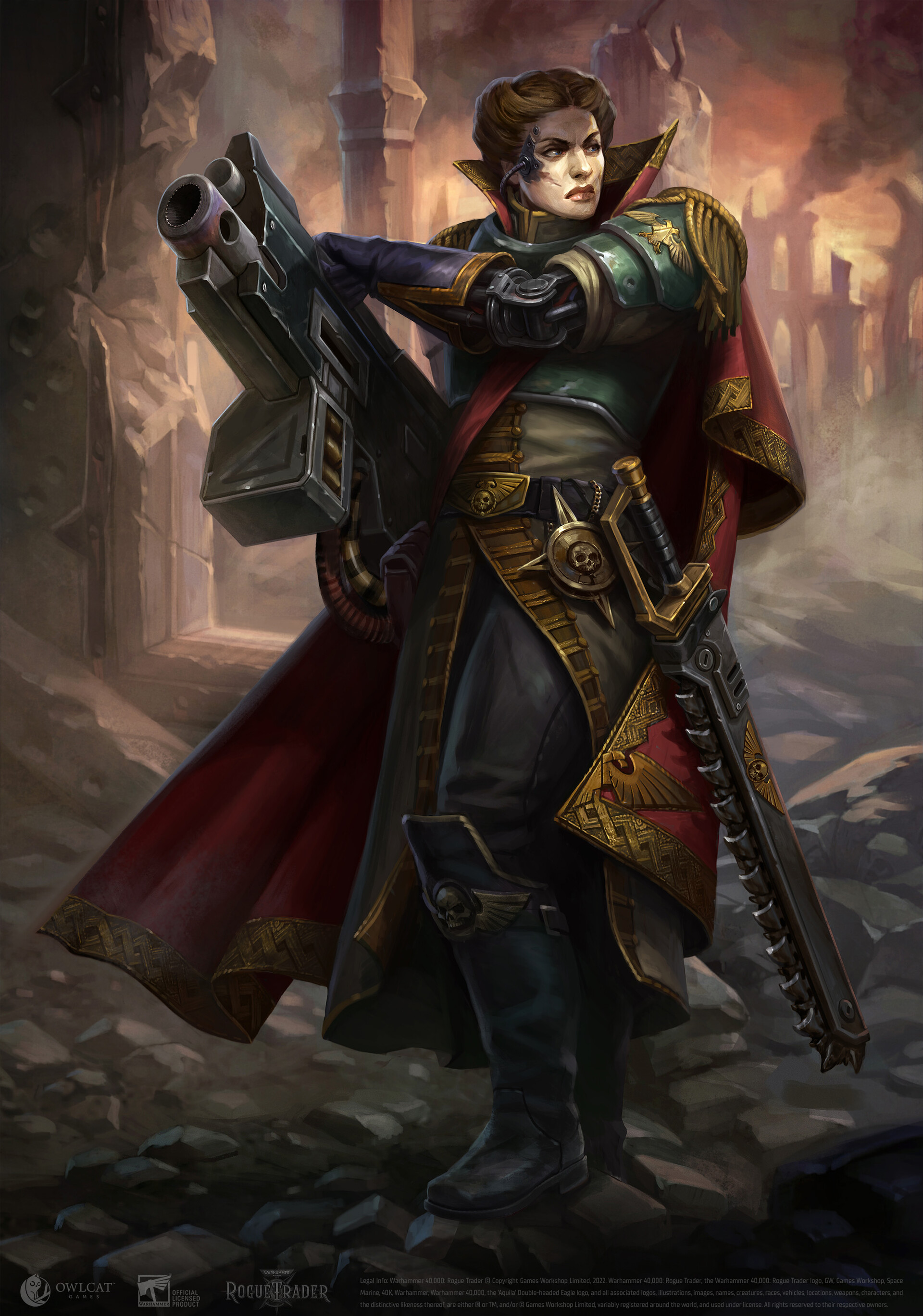 Rogue trader билд воина