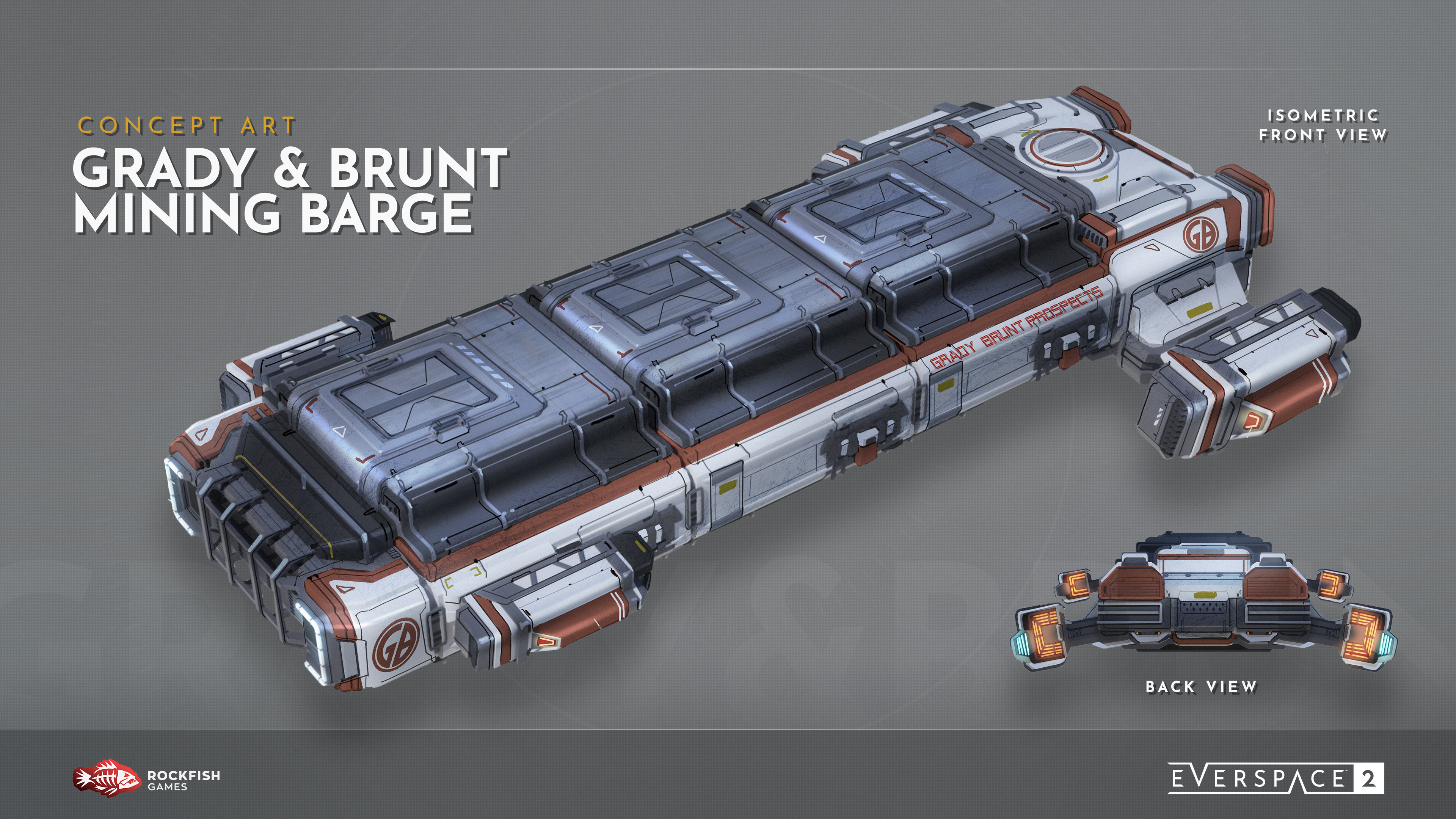 Grady and Brunt - Mining Barge