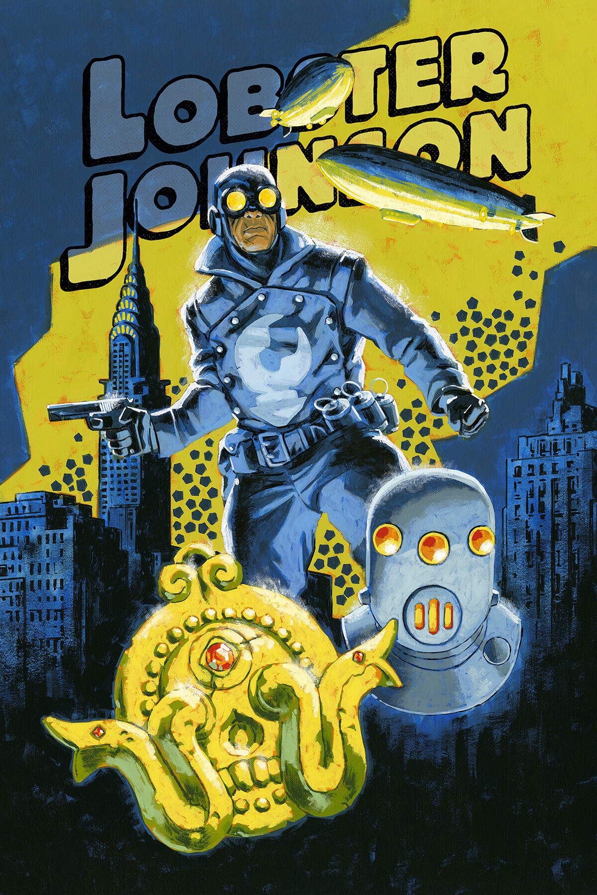 ArtStation Lobster Johnson Iron Prometheus